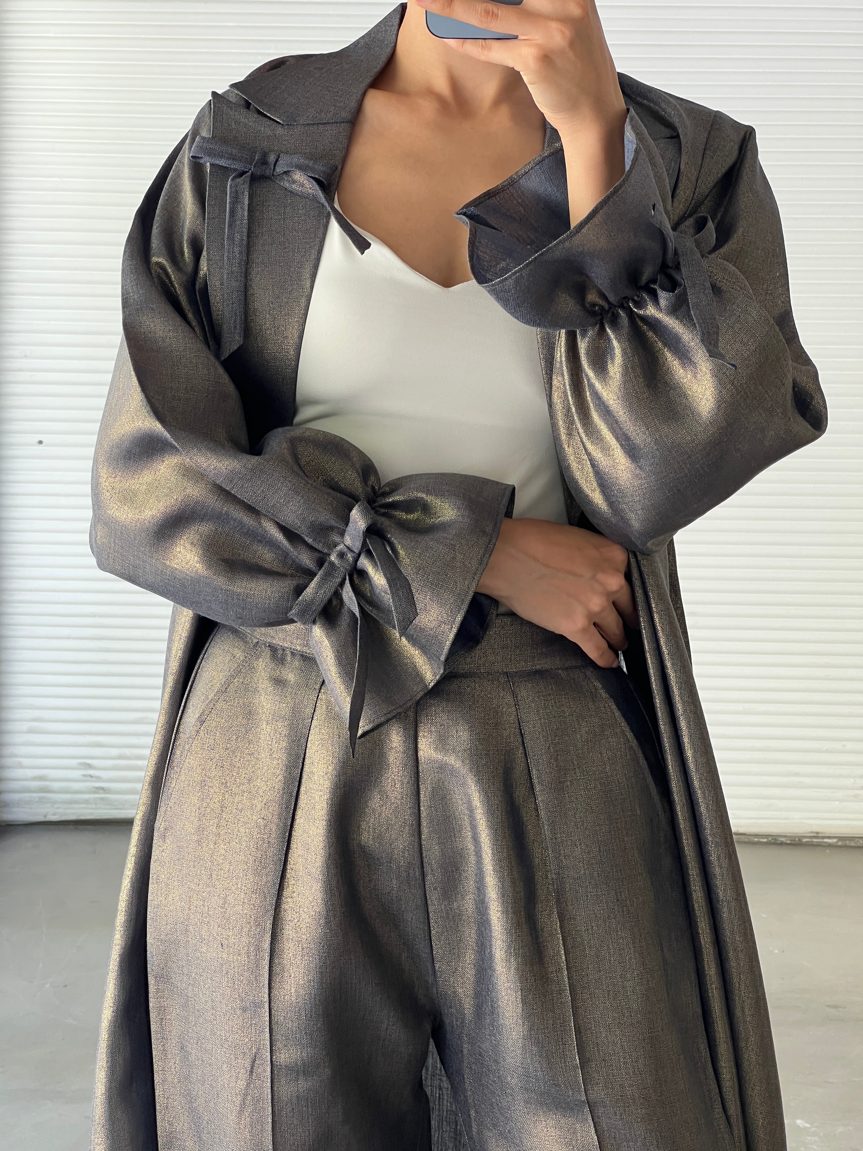 585 Abaya With Pant & Sheilla - Contessa Collection