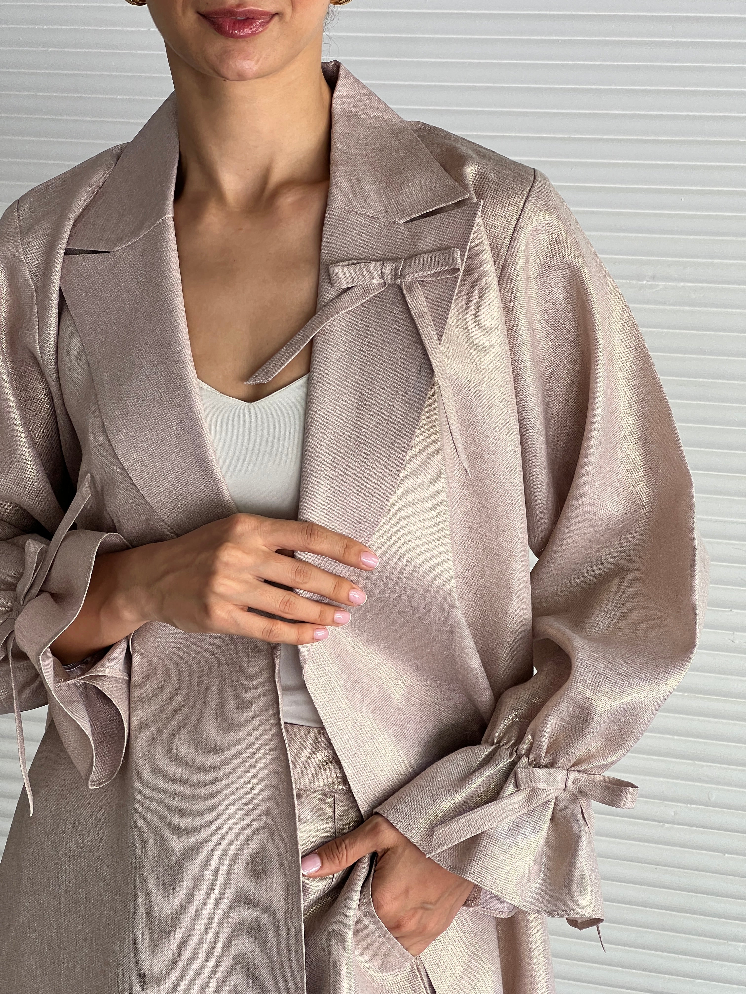 585 Abaya With Pant & Sheilla - Contessa Collection