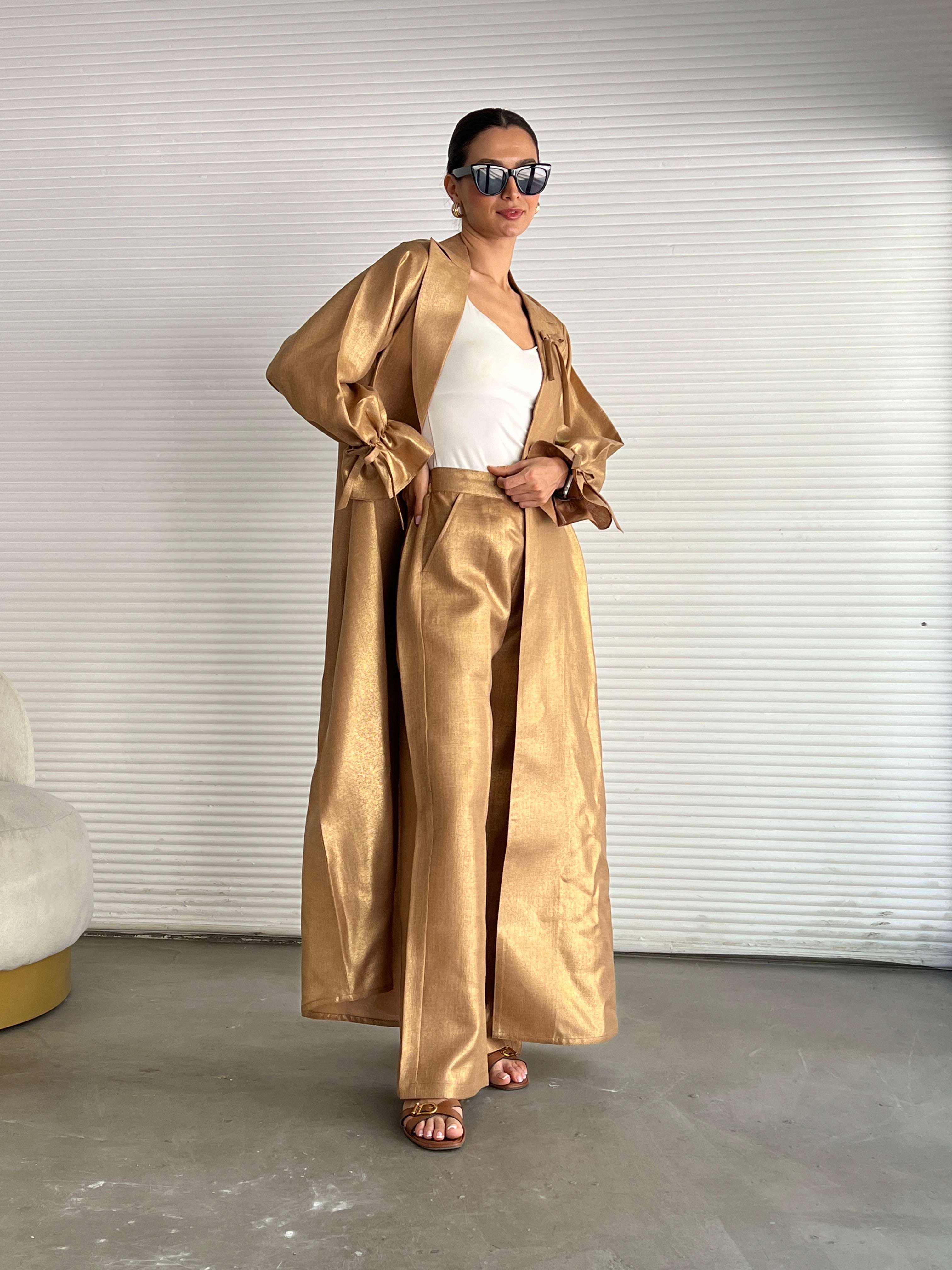 585 Abaya With Pant & Sheilla - Contessa Collection