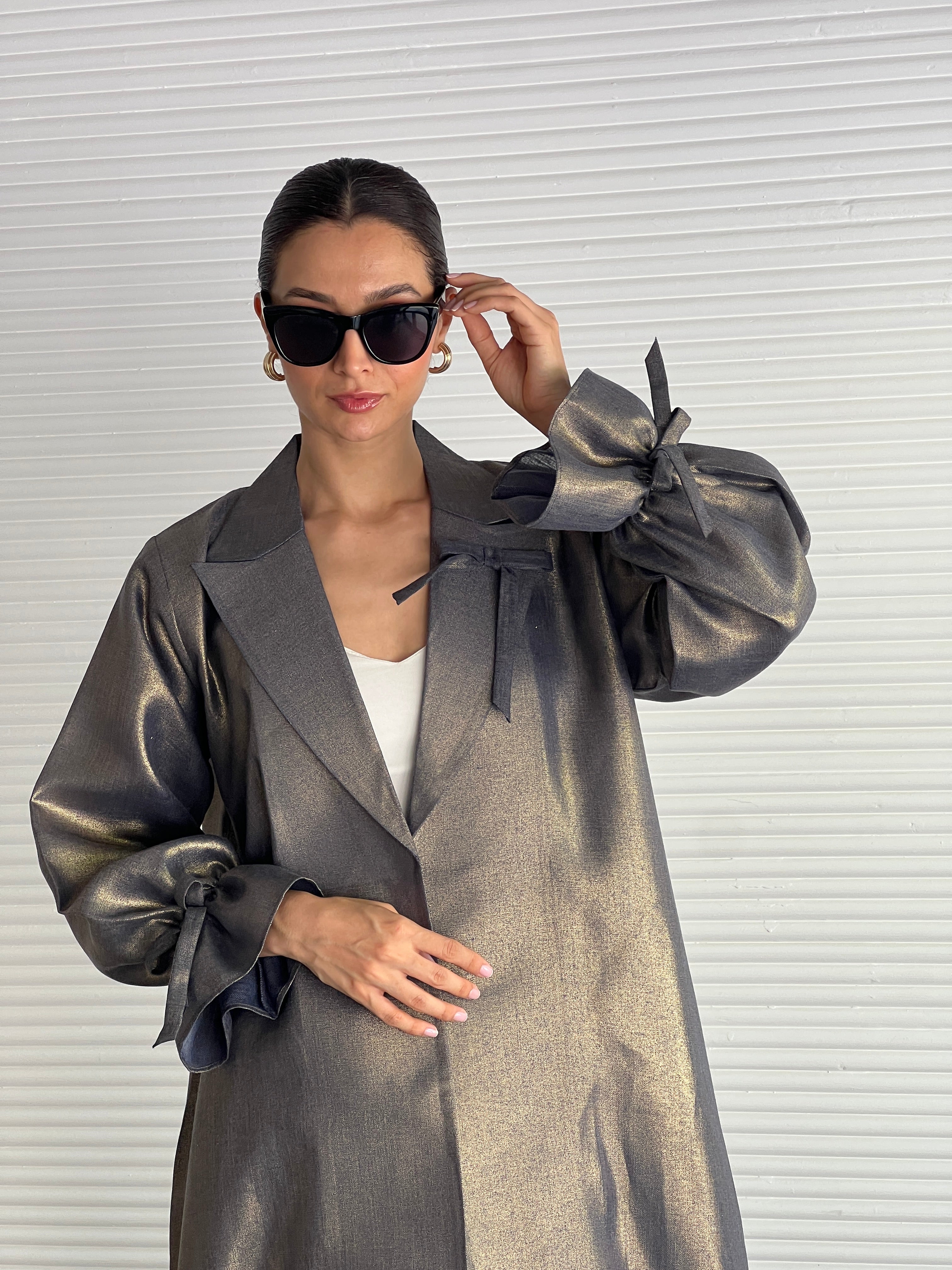 585 Abaya With Pant & Sheilla - Contessa Collection