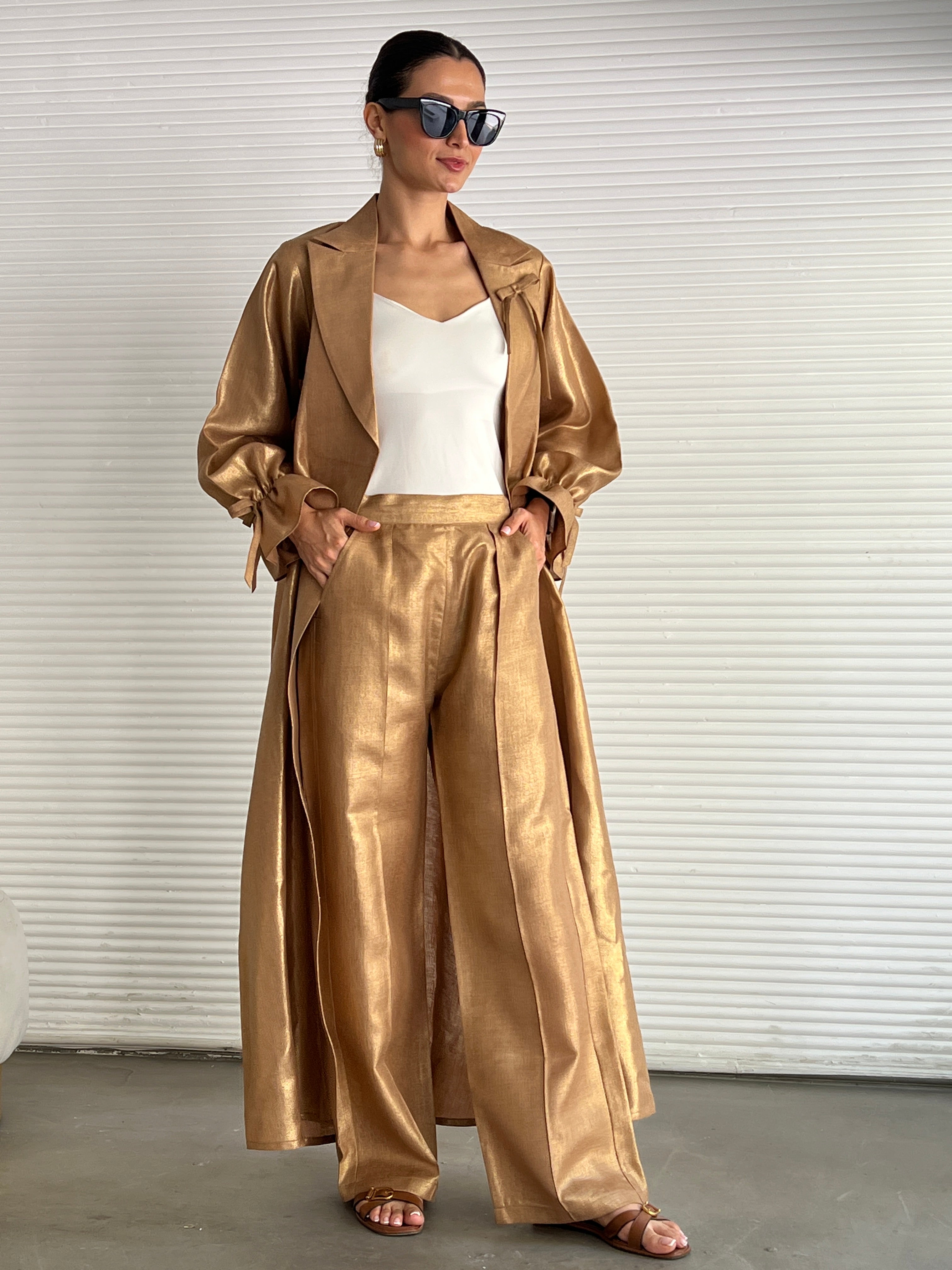 585 Abaya With Pant & Sheilla - Contessa Collection