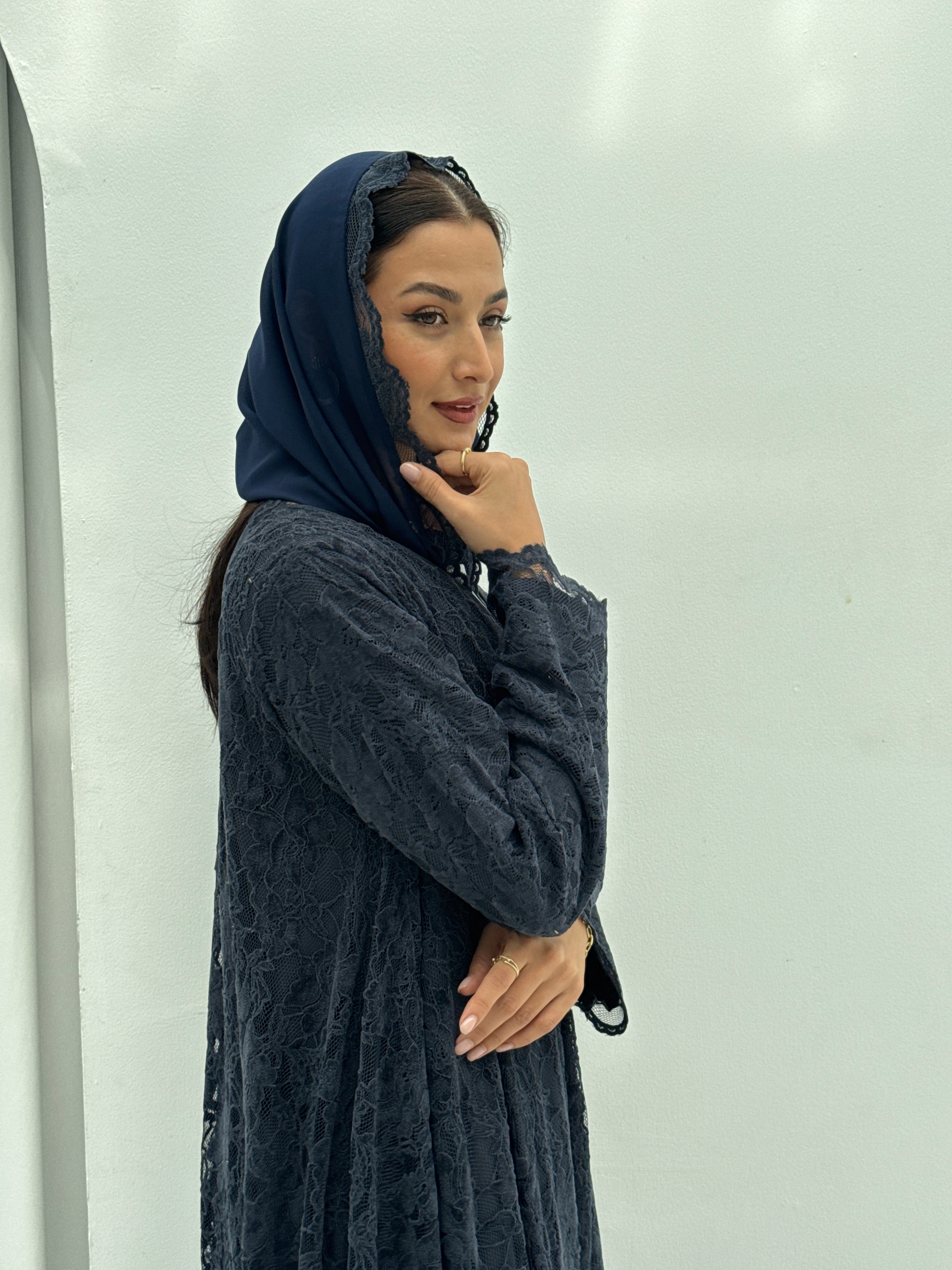 Winter Night Velvet Abaya