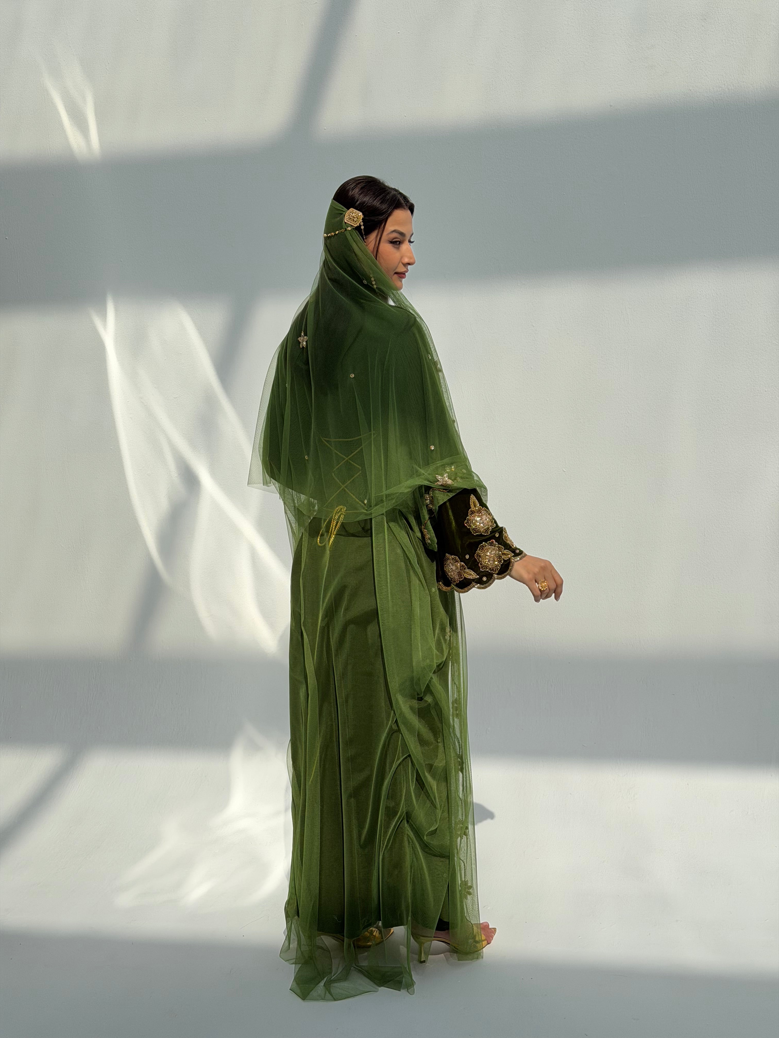 Mitha ( Velvet Dress With Bisht Tule & Tule Sheila )