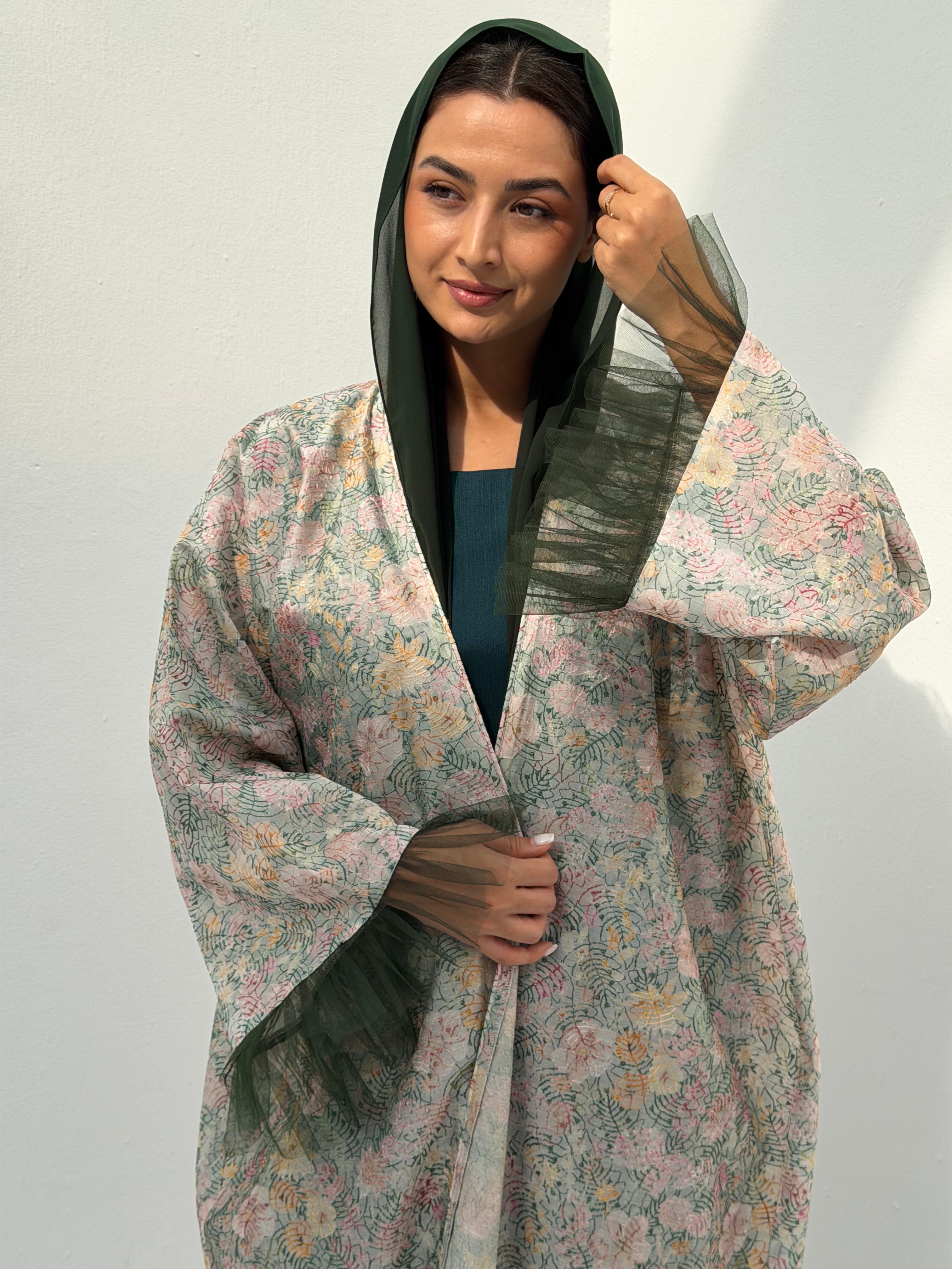 Ruffle  ( Abaya + under abaya dress with Sheila )
