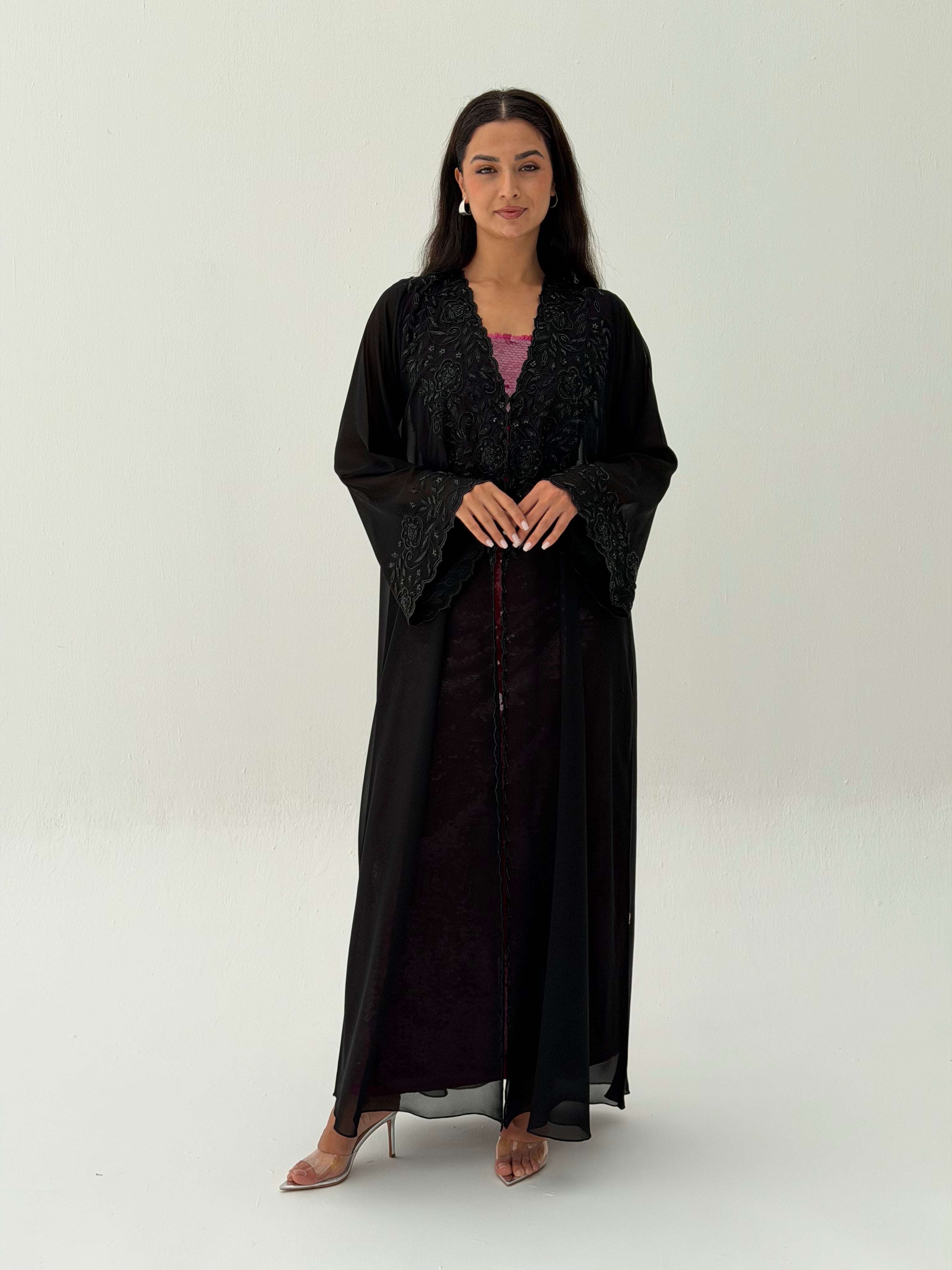 Thuraya  ( Chiffon Abaya with sheila)