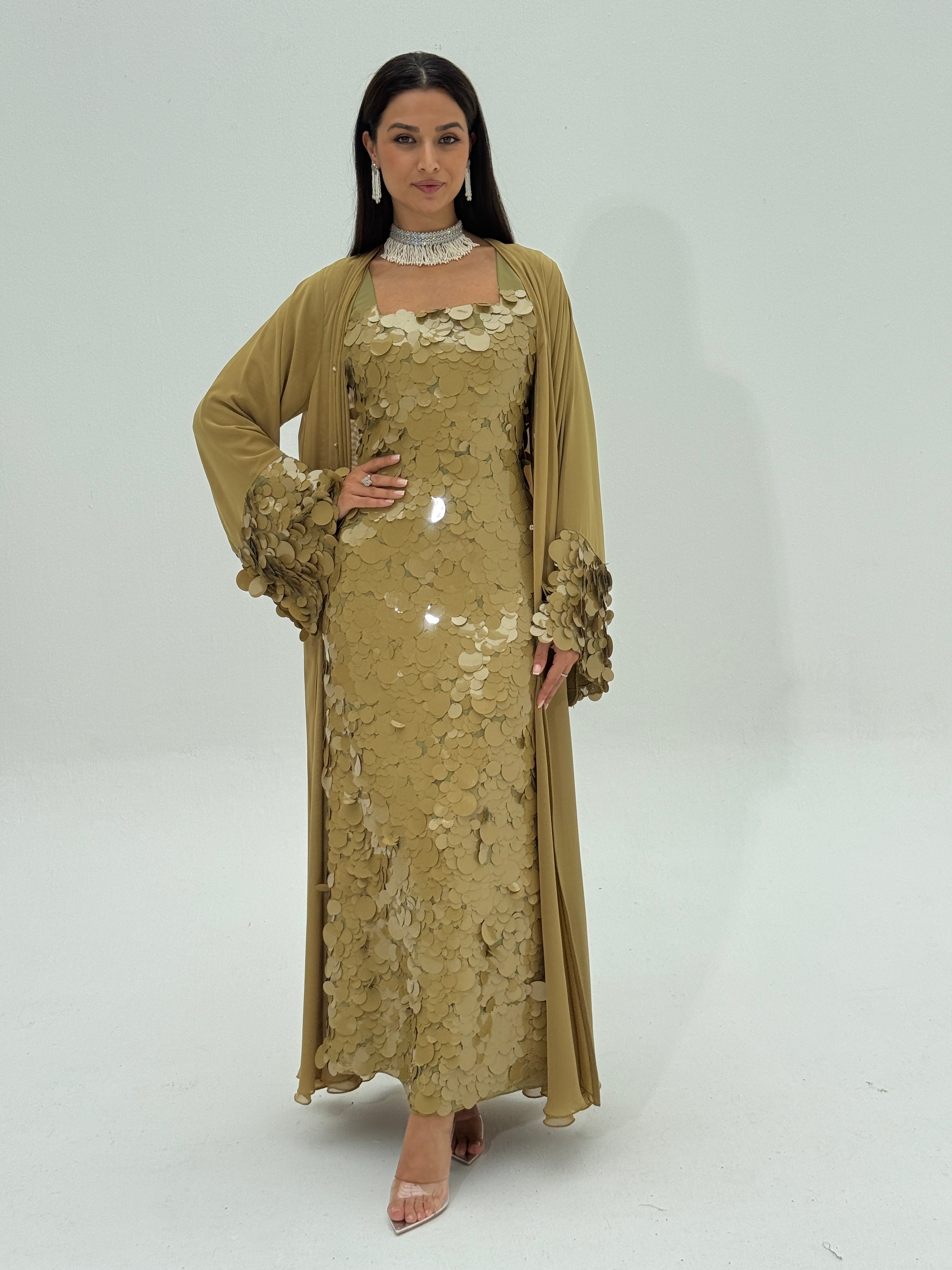 Miar ( Abaya with dress & sheila )