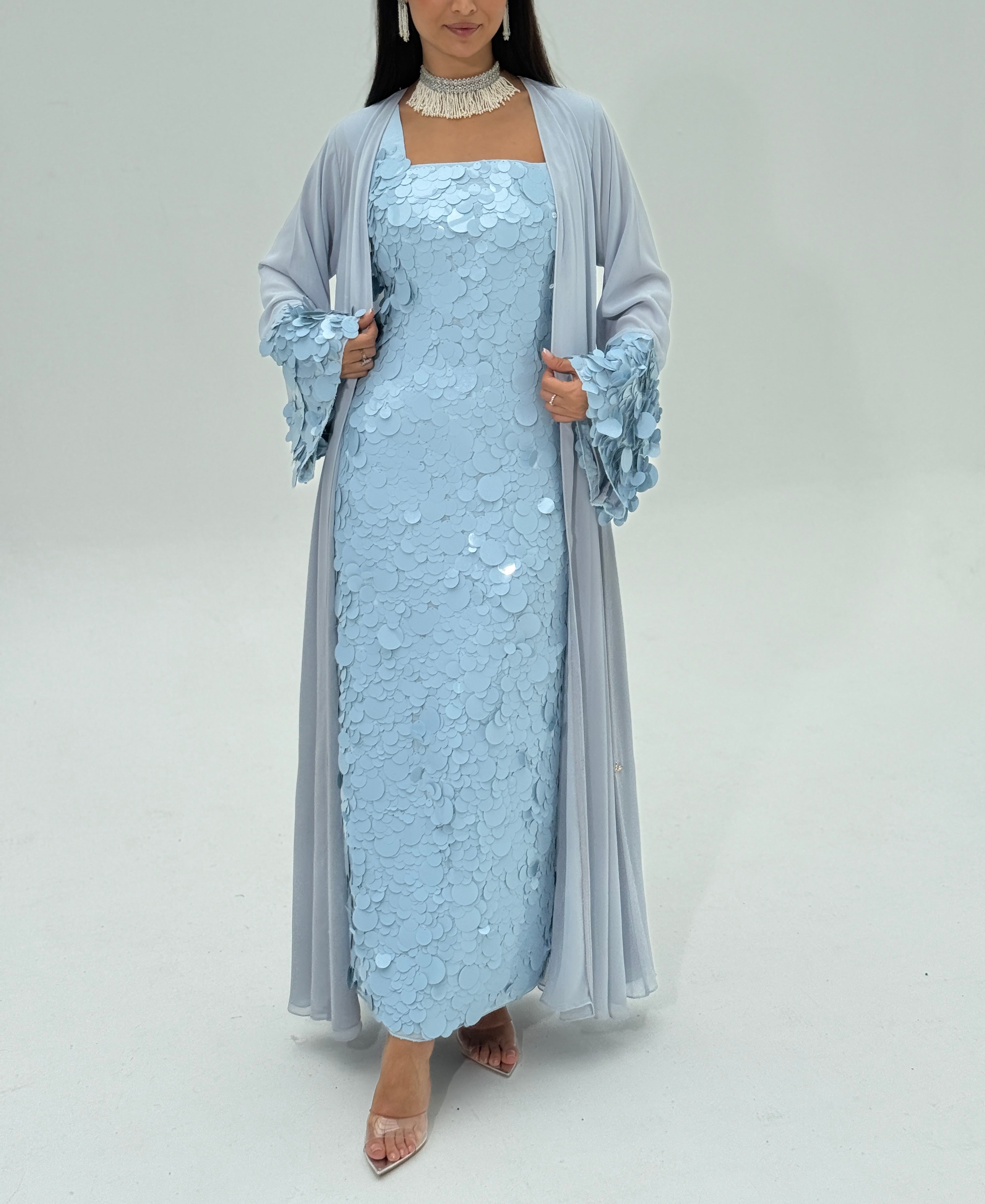 Miar ( Abaya with dress & sheila )