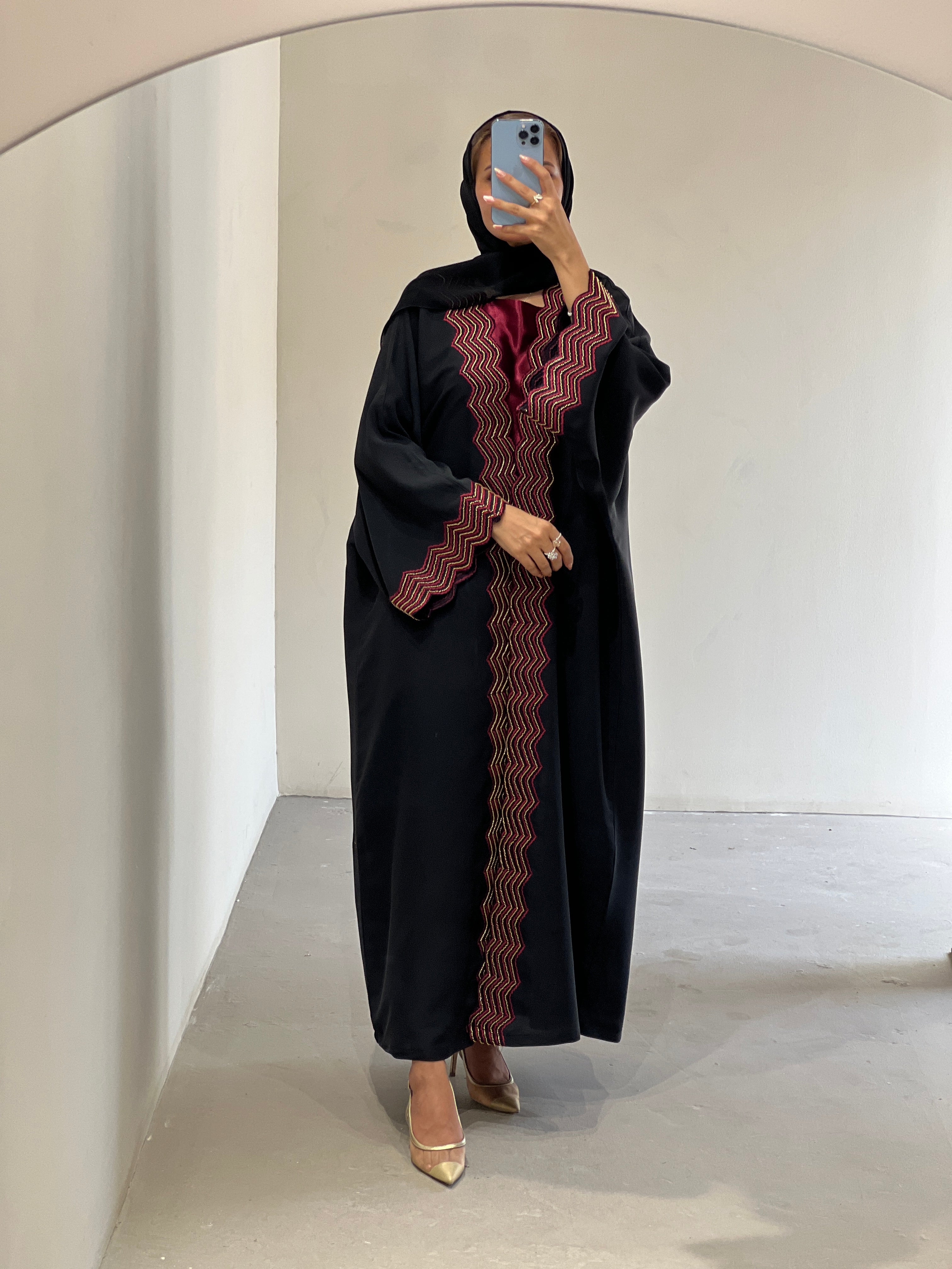 367 Abaya With Dress & Sheilla