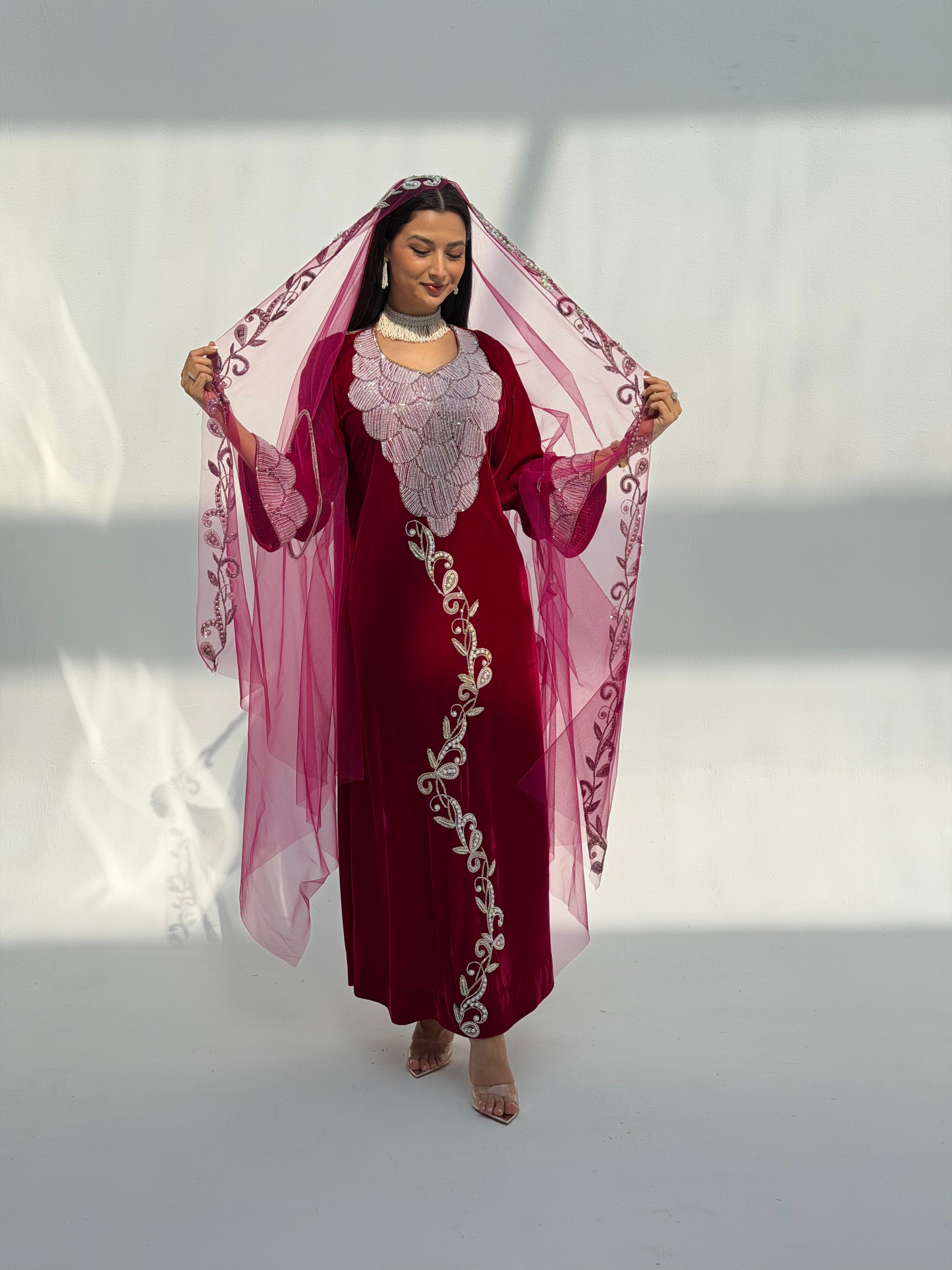 Shamma ( Velvet Dress With Tule Sheila)