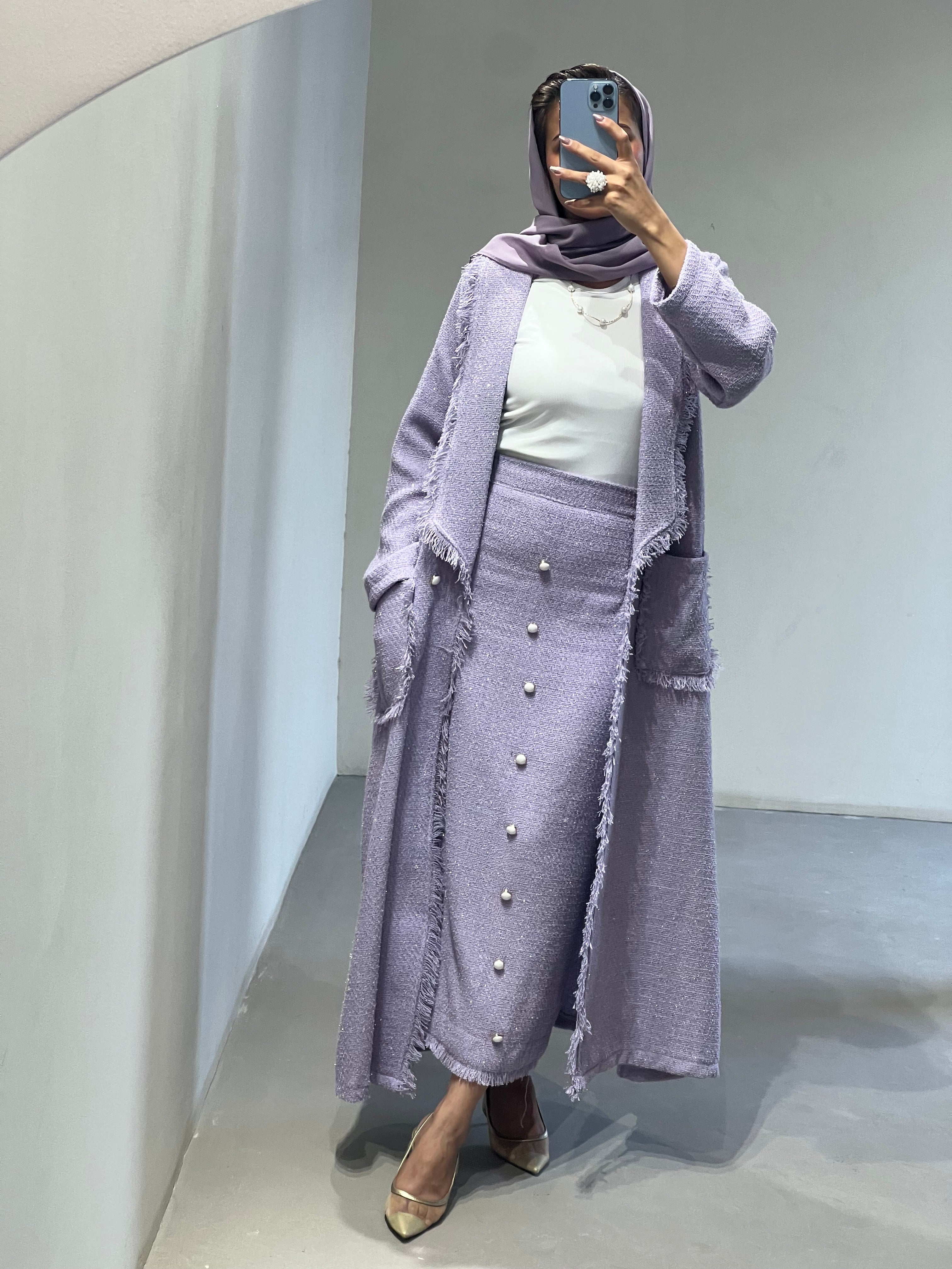 502 Abaya Full Set