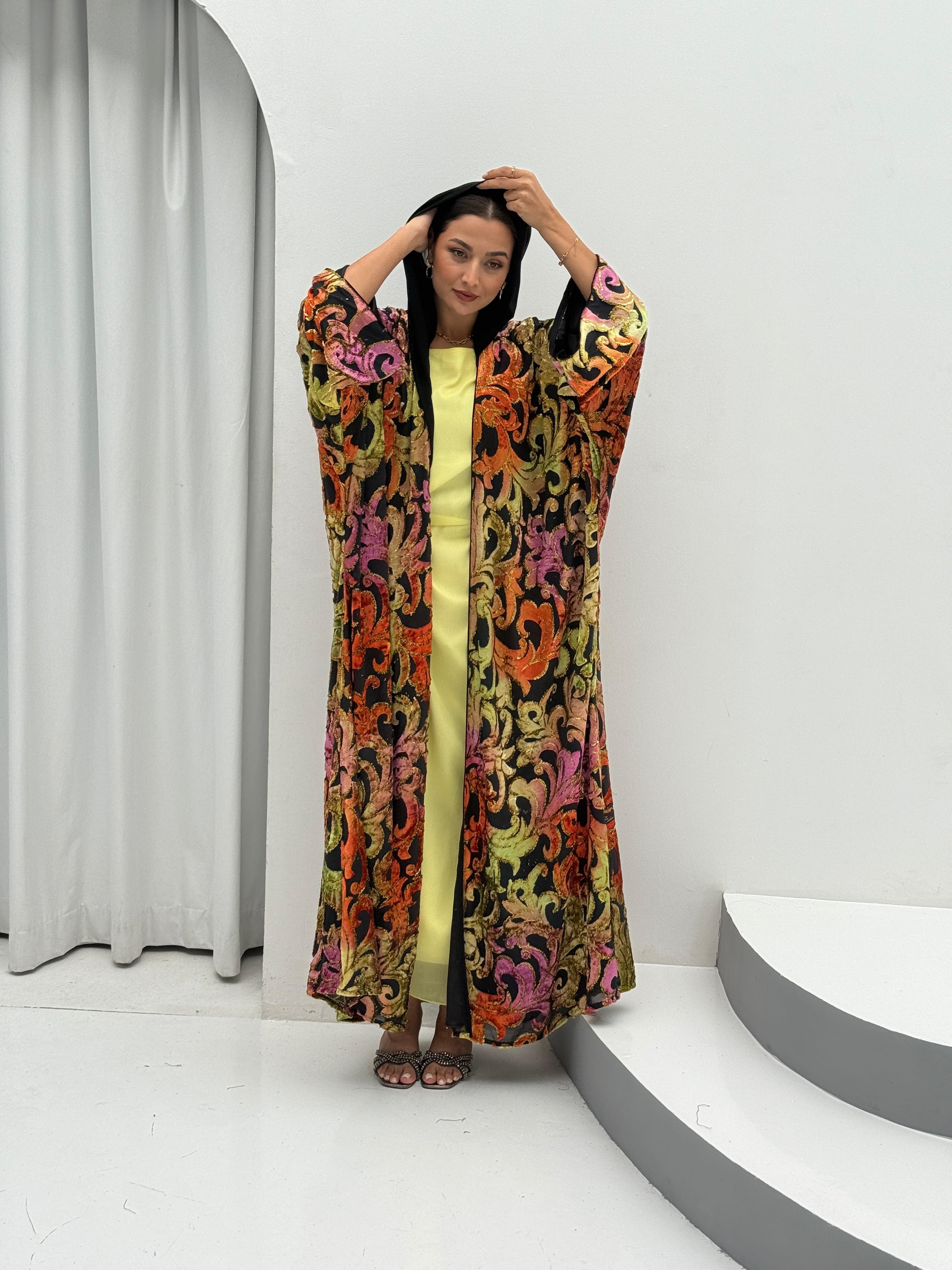 Winter Breaths Velvet Abaya