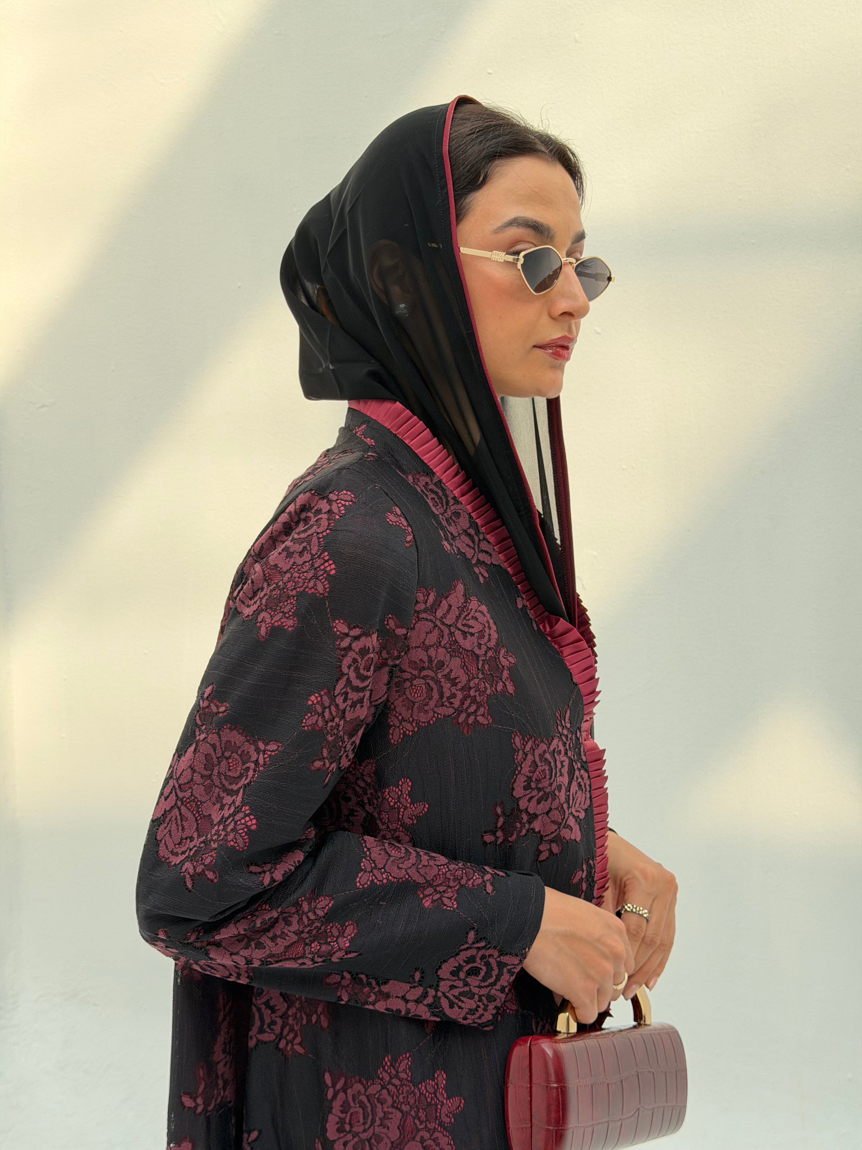 Midnight Rose ( Abaya with Sheila )