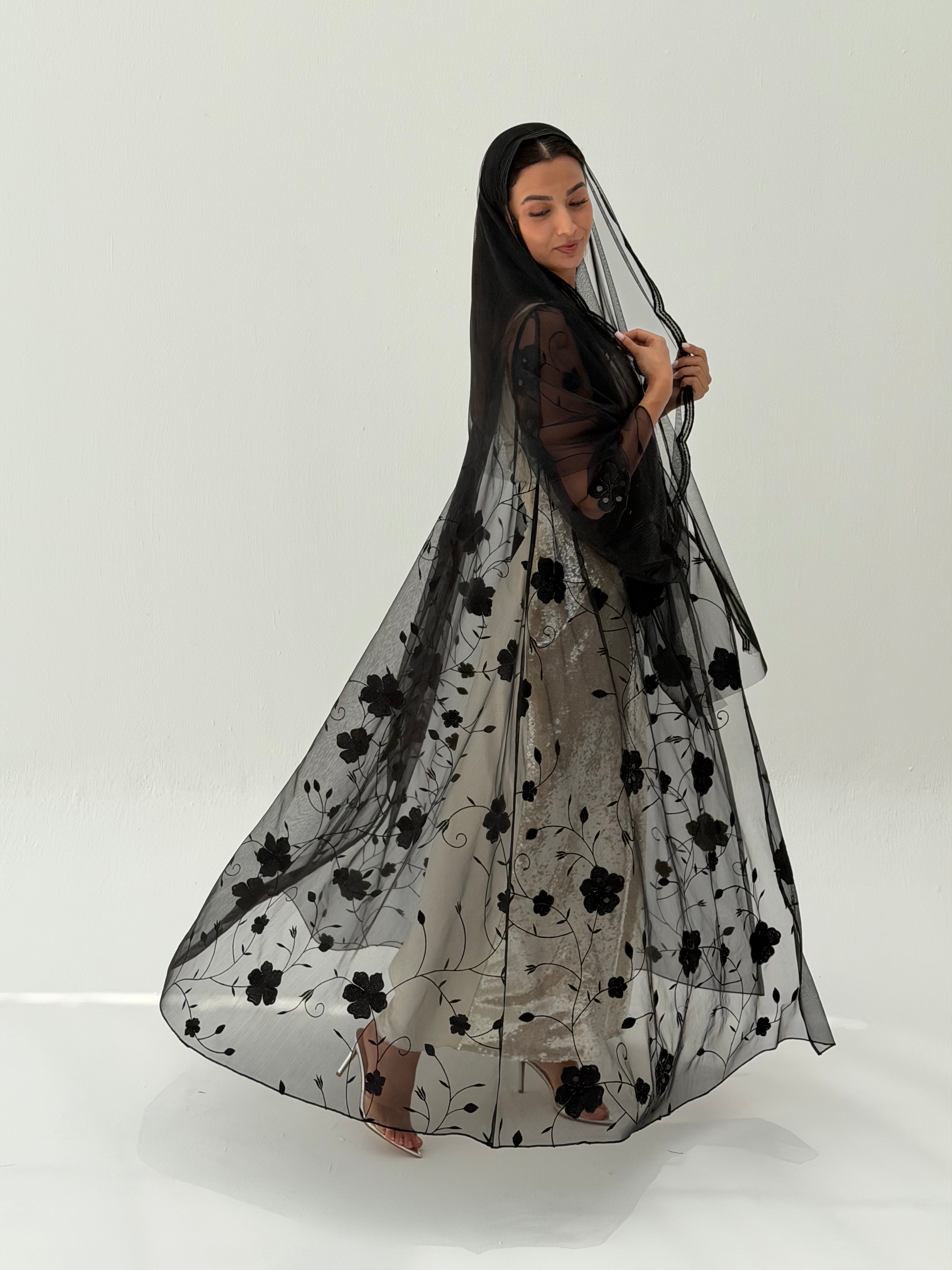 Nayla ( Eid & Wedding Abaya with Sheila )