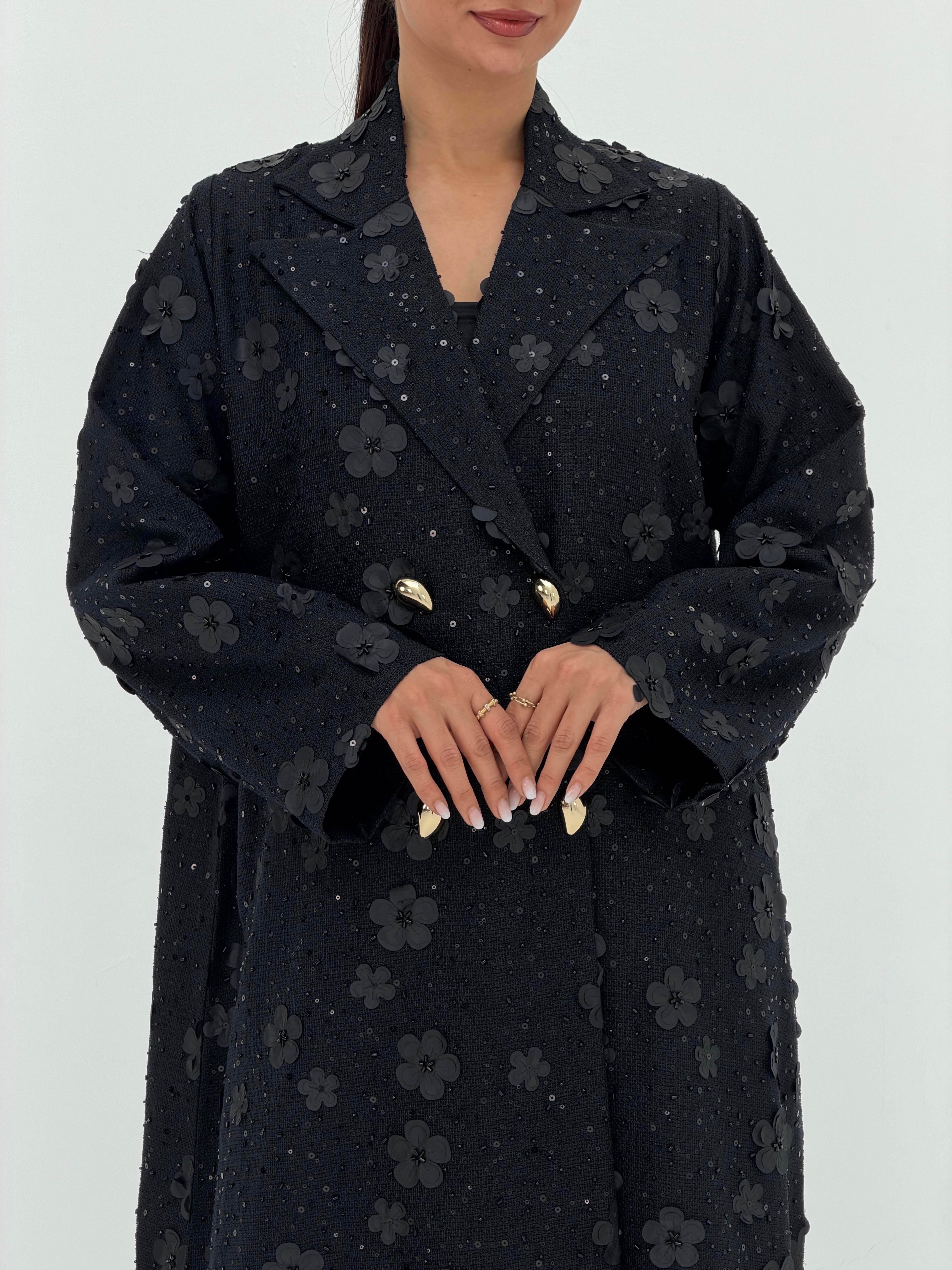 Carnation ( Abaya with sheila )