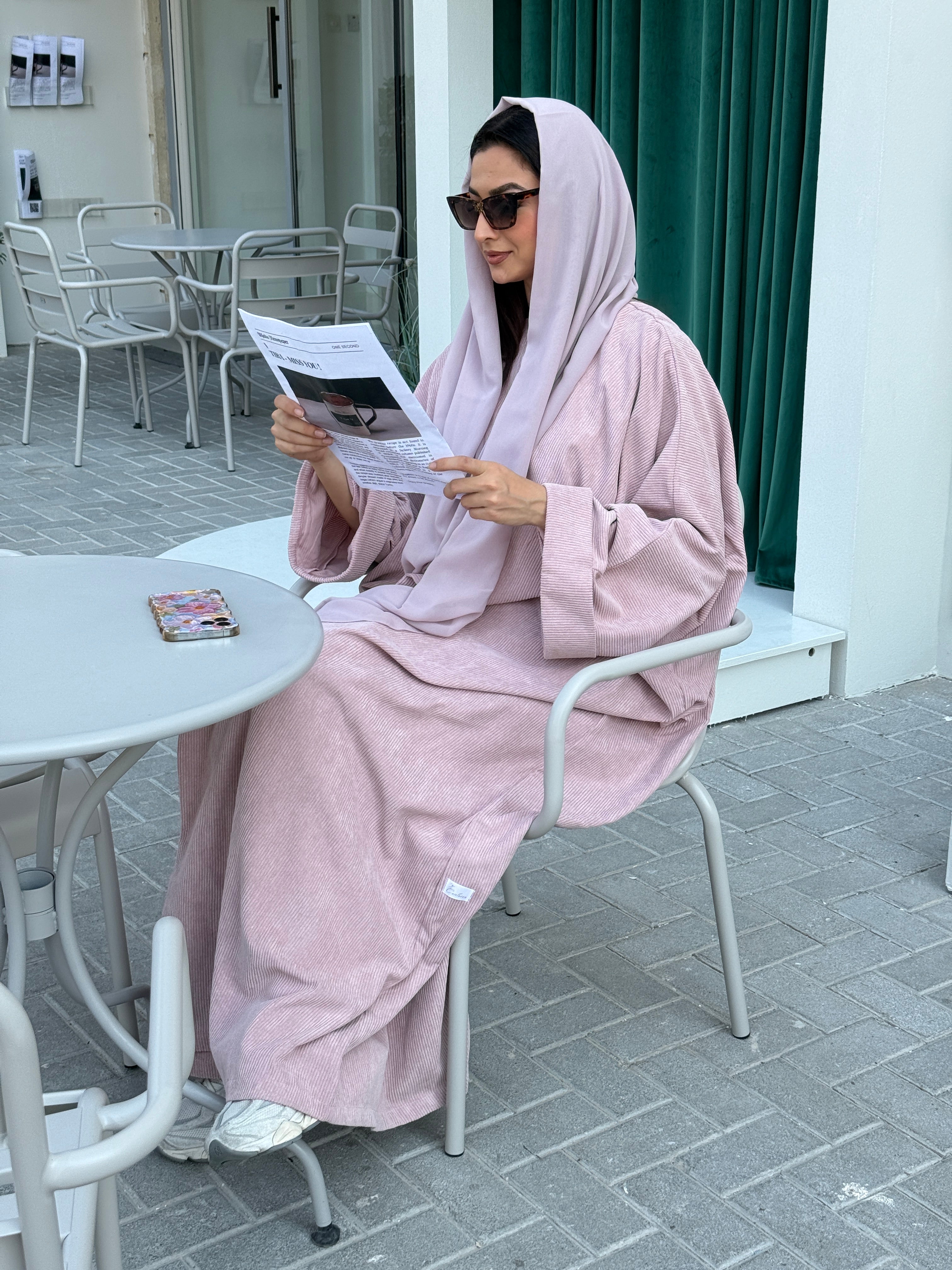491 Abaya Full Set