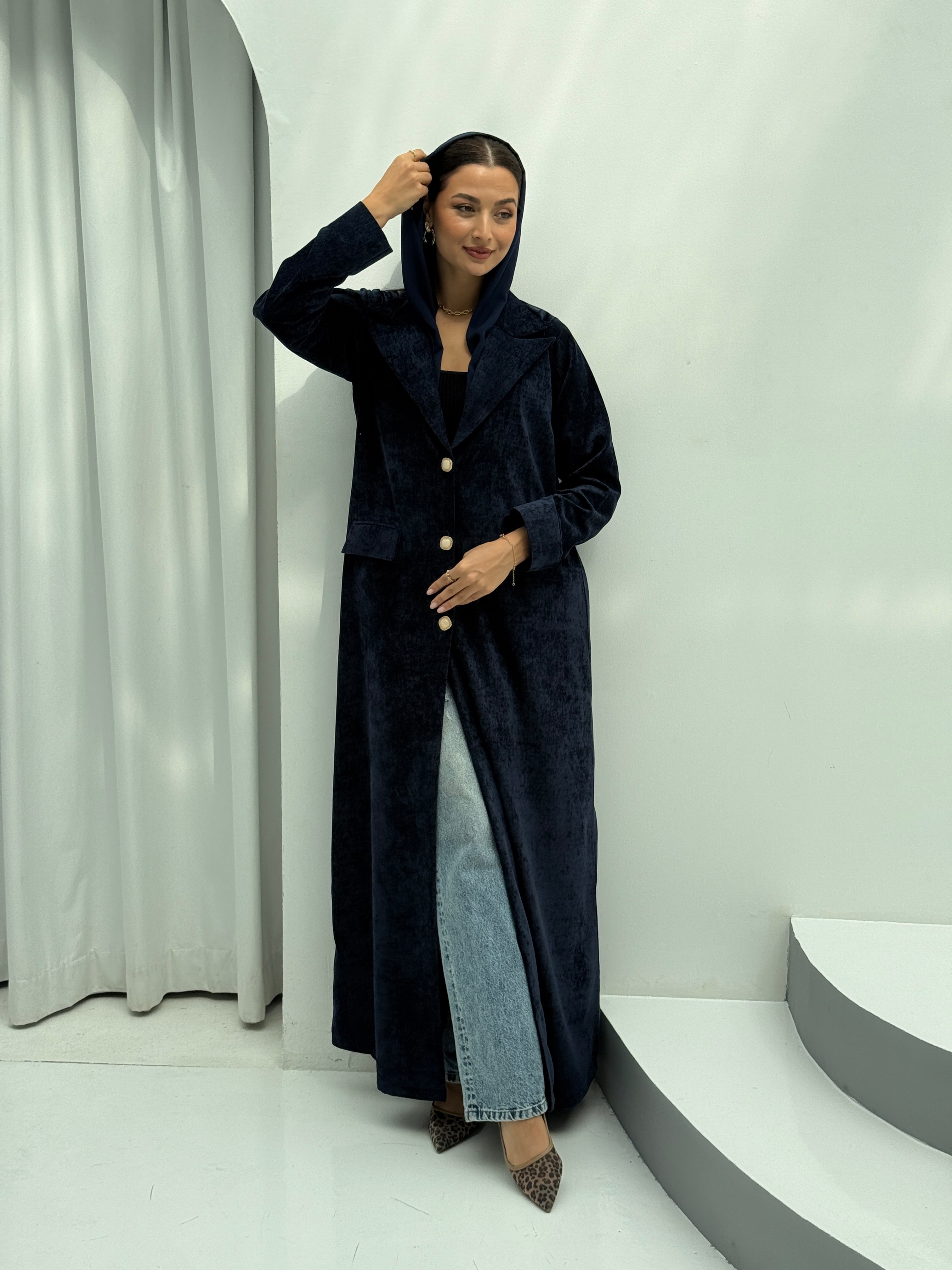 Winter Elegance Abaya