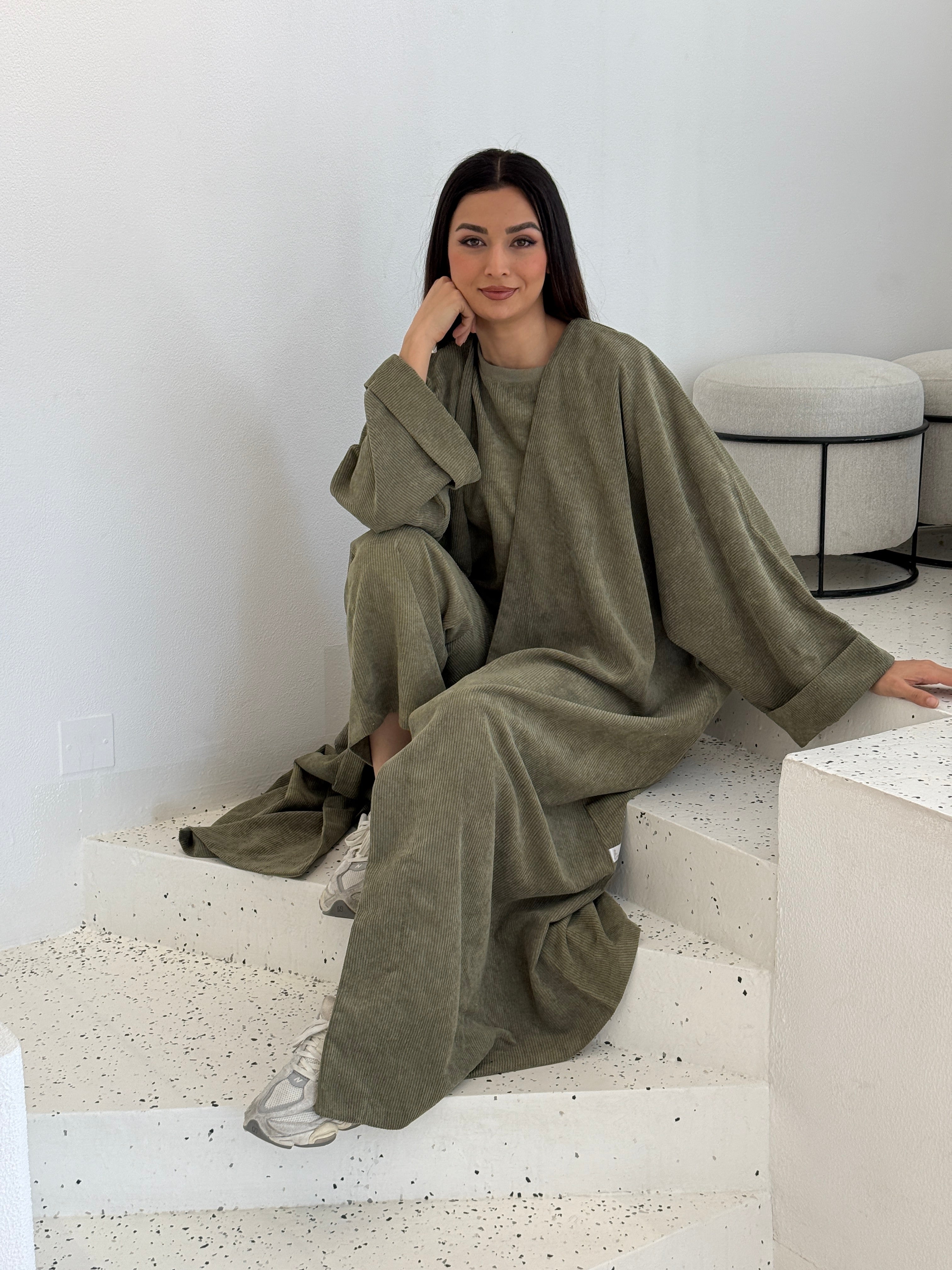 491 Abaya Full Set