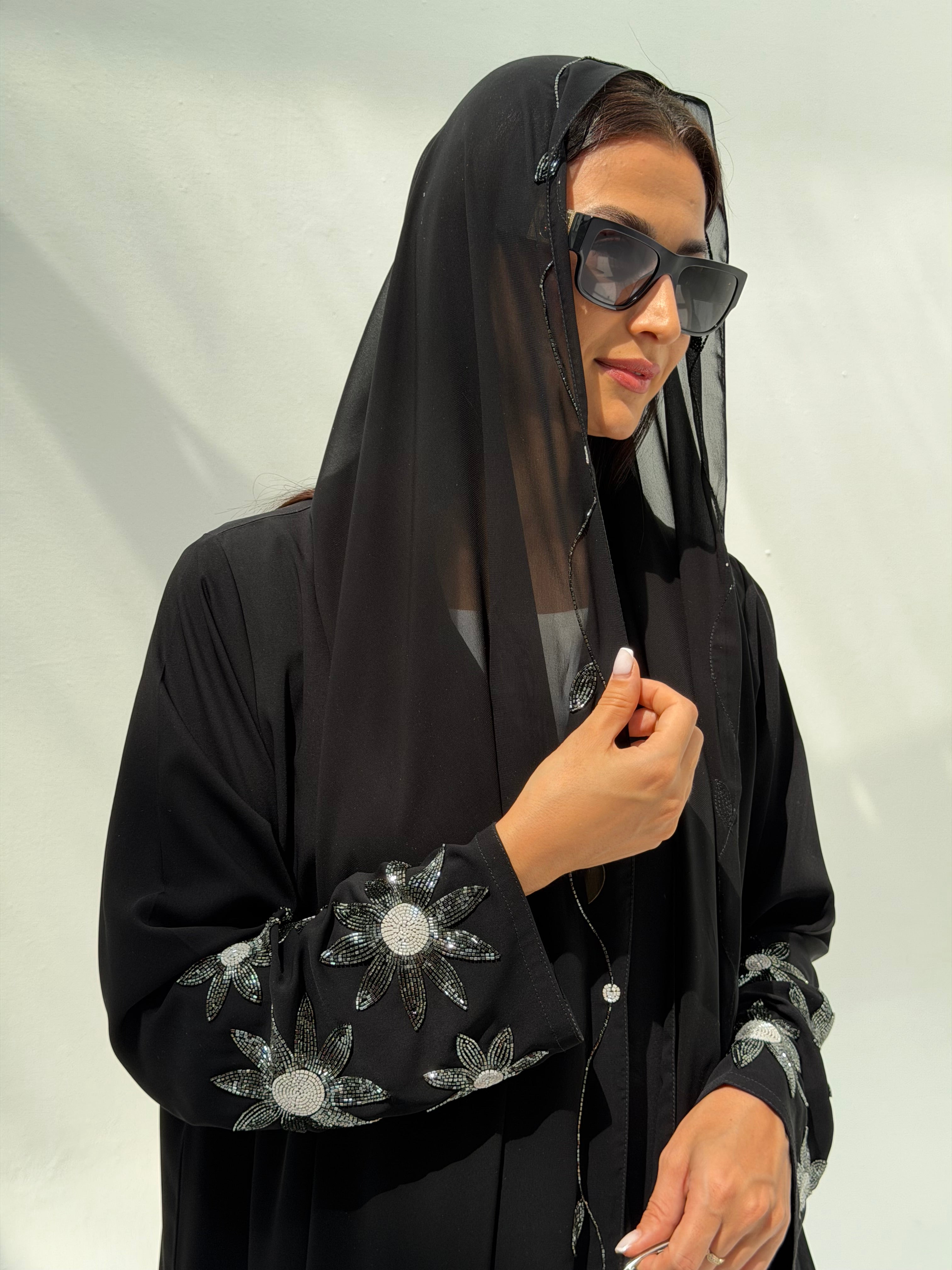 Plumeria ( Abaya with Sheila )