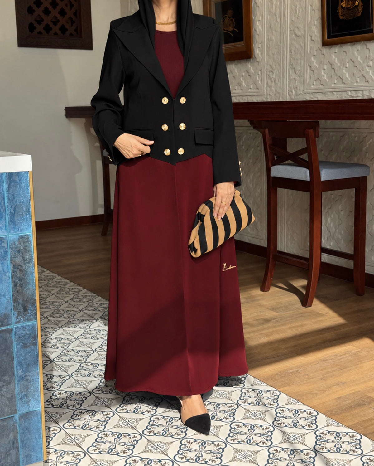 Monroe ( Abaya with Sheila )