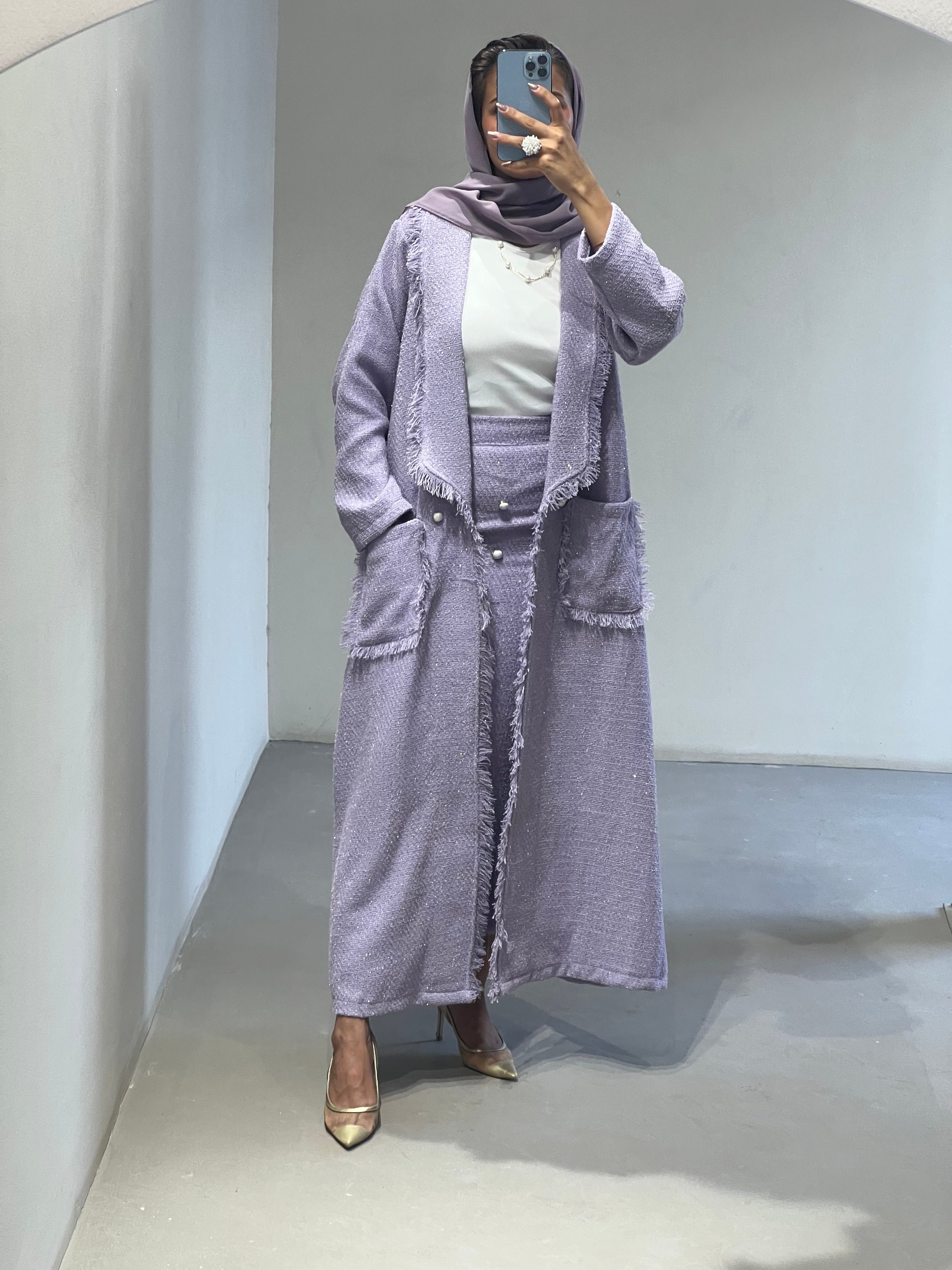 502 Abaya Full Set