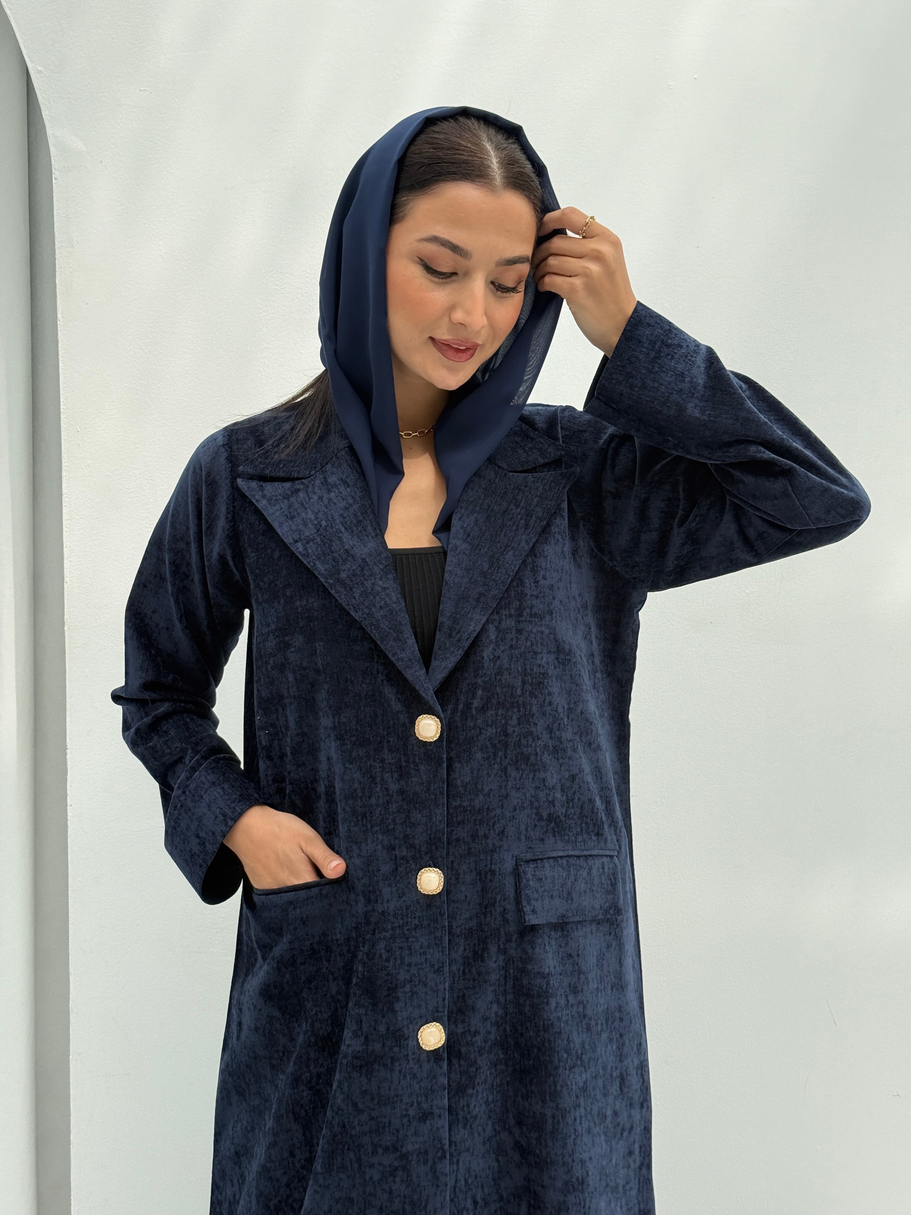 Winter Elegance Abaya