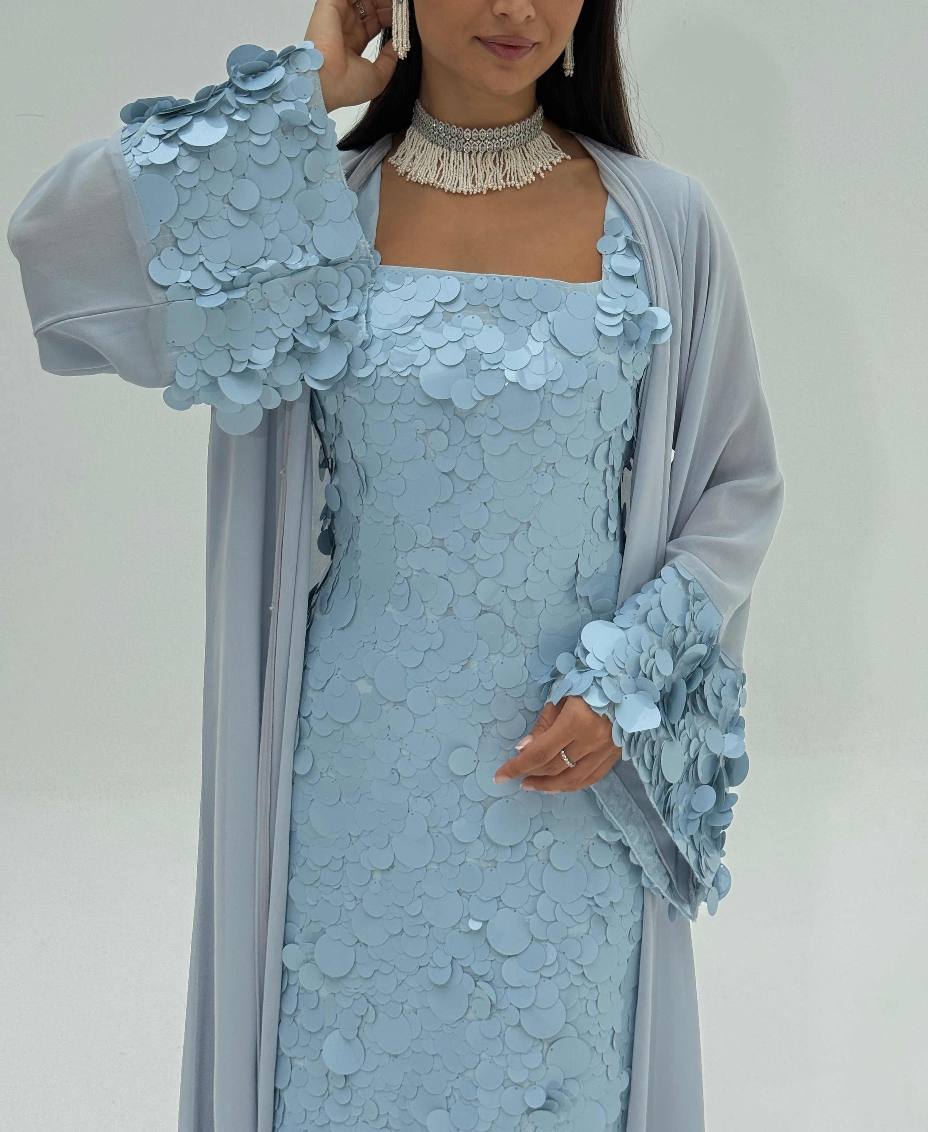 Miar ( Abaya with dress & sheila )