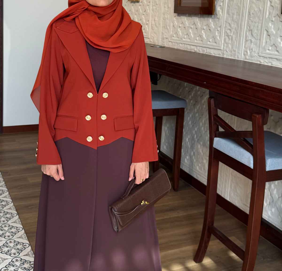 Monroe ( Abaya with Sheila )