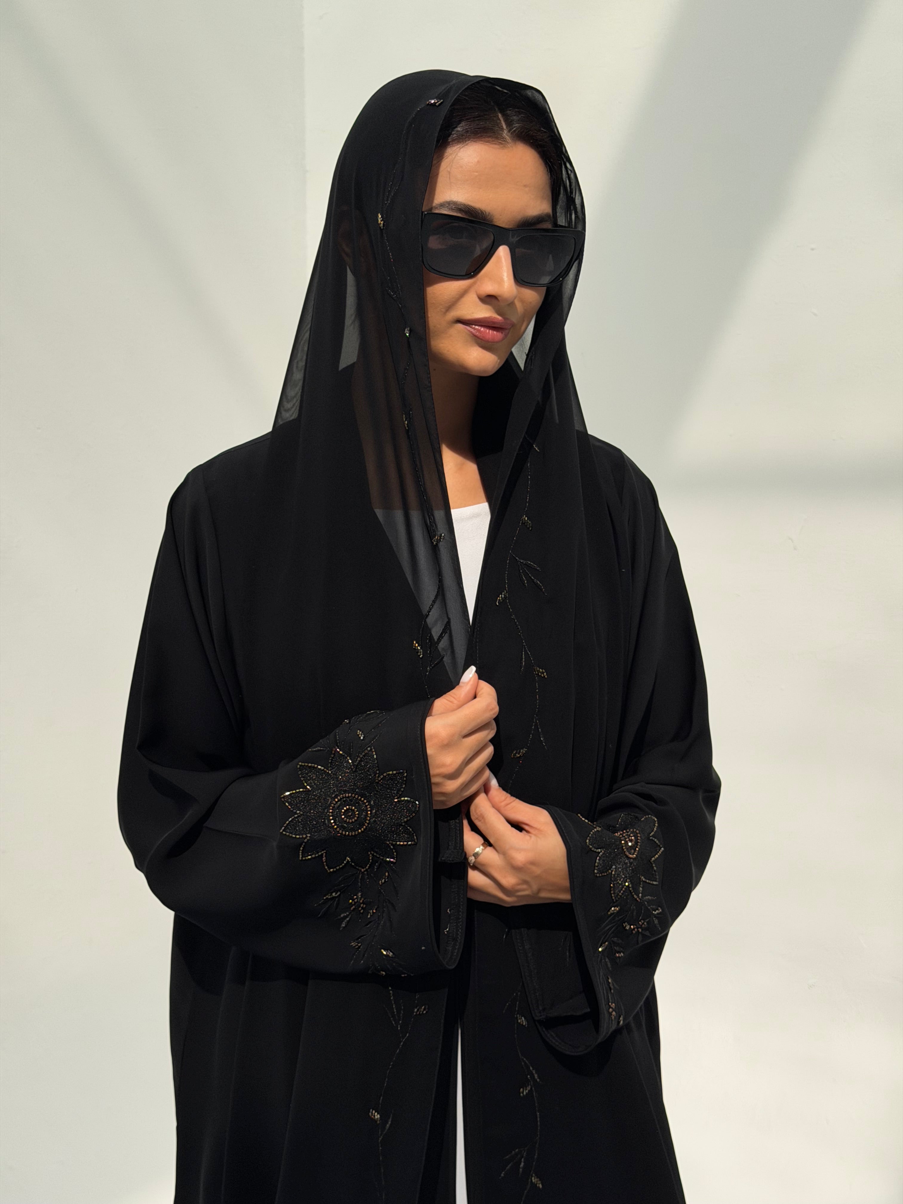 Sun Flower 🌻 ( Abaya with Sheila )