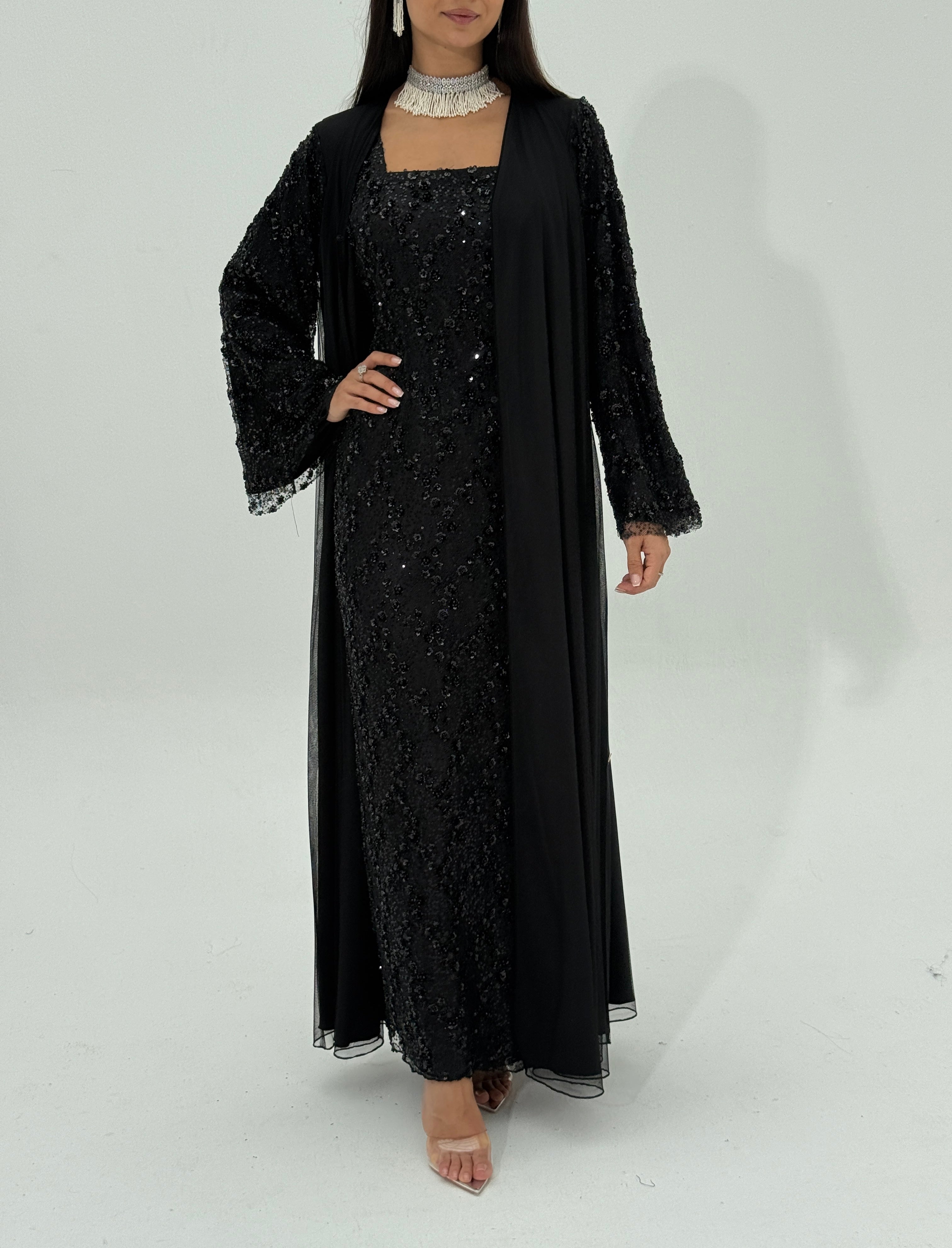 Sewda Abaya With Dress