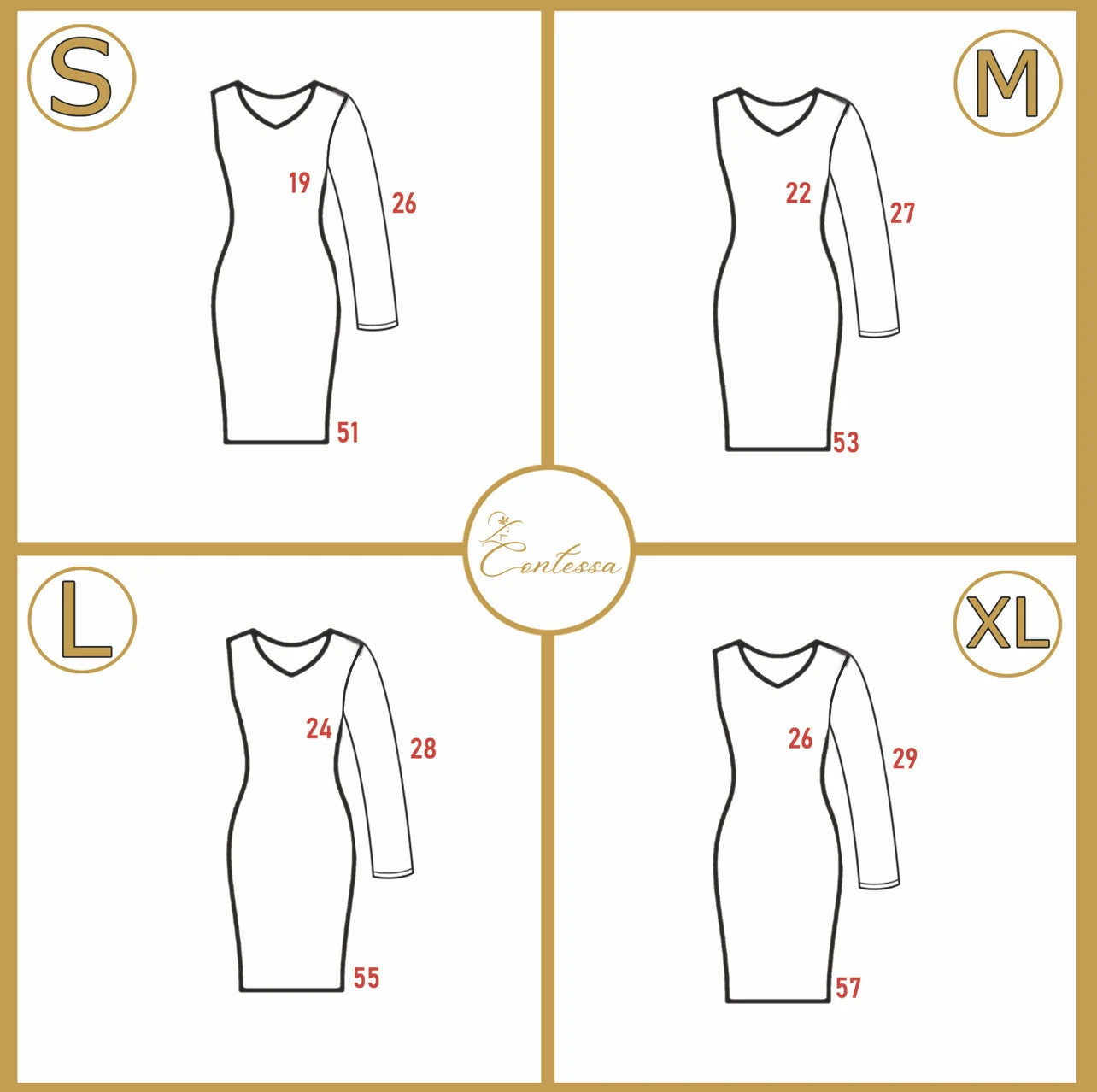 833 Dress - Contessa Collection