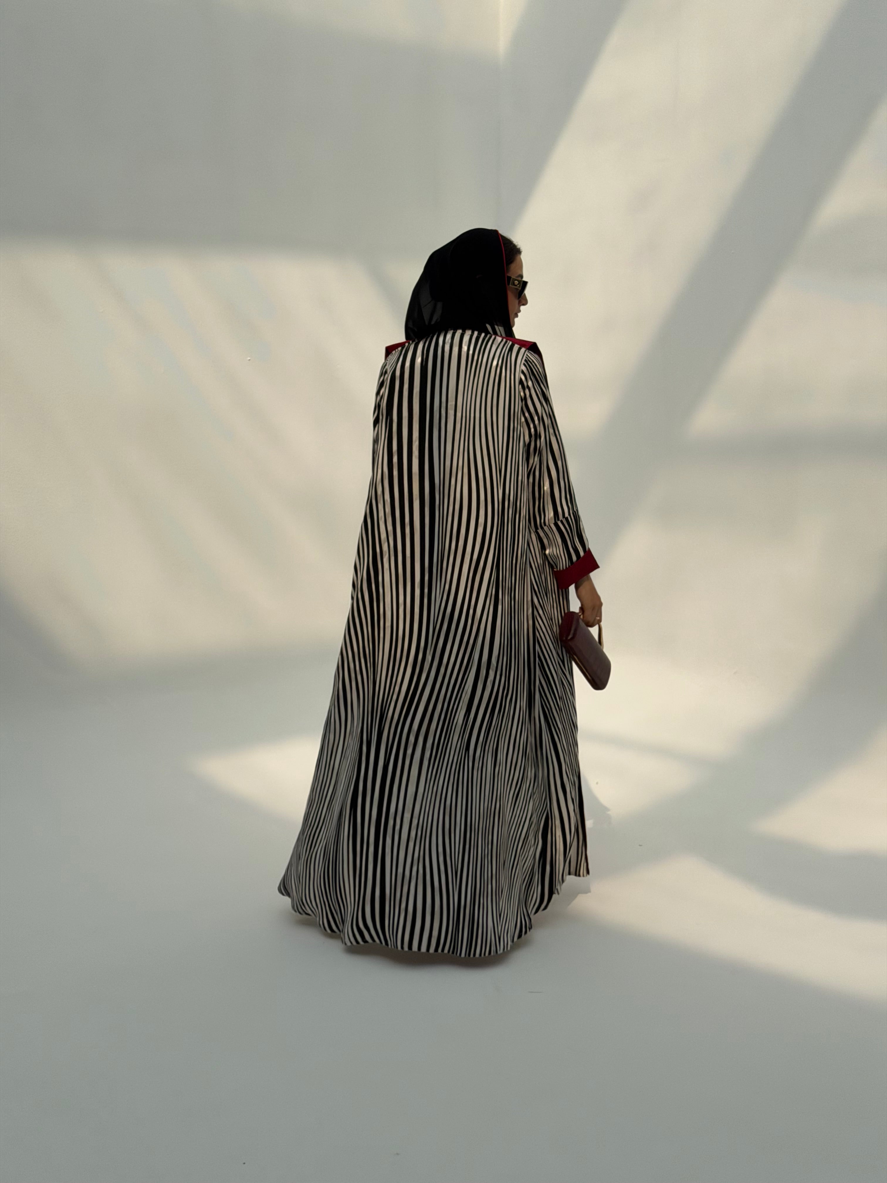 Ruby Stripe ❤️ ( Abaya with Sheila )