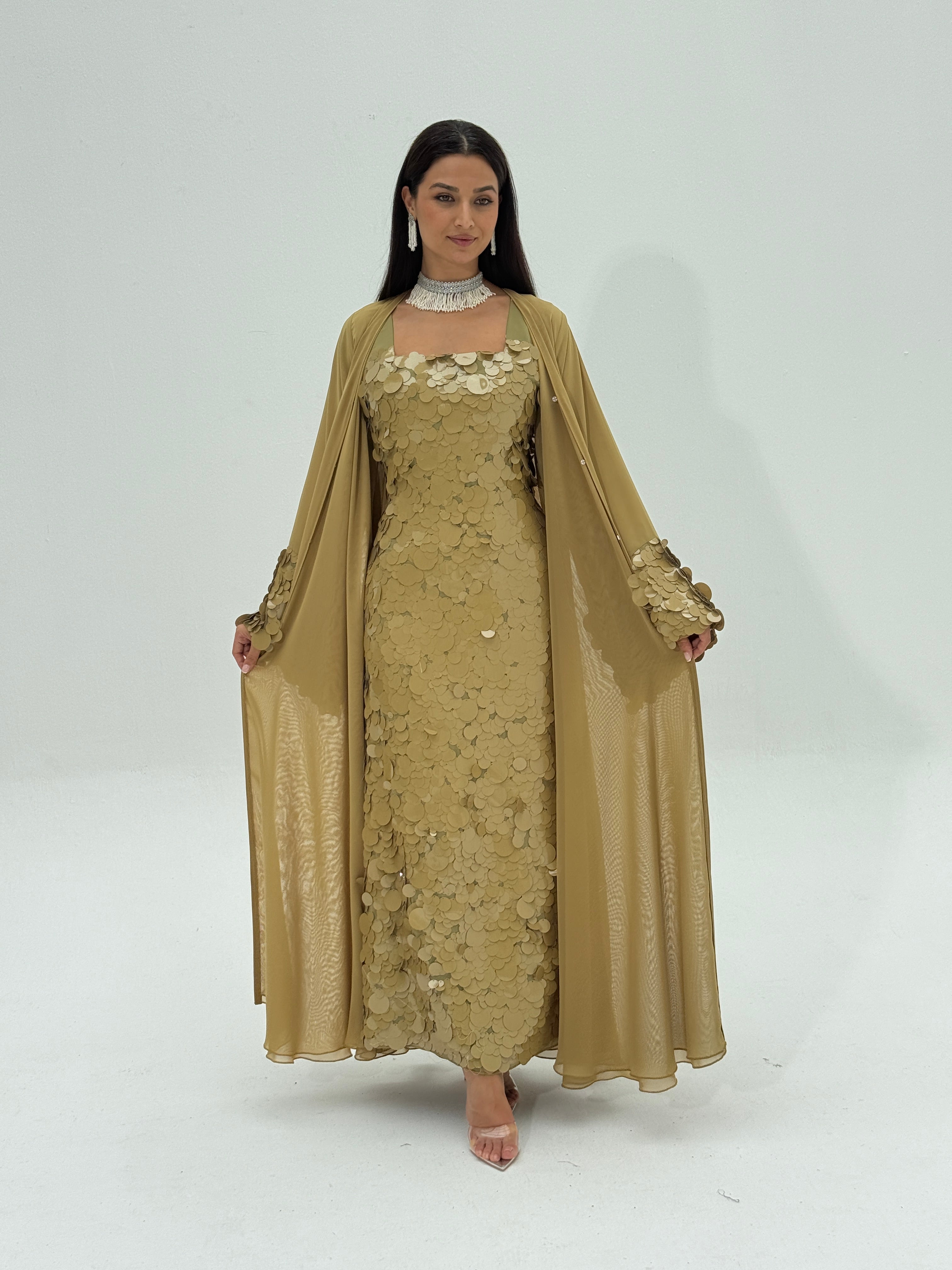 Miar ( Abaya with dress & sheila )