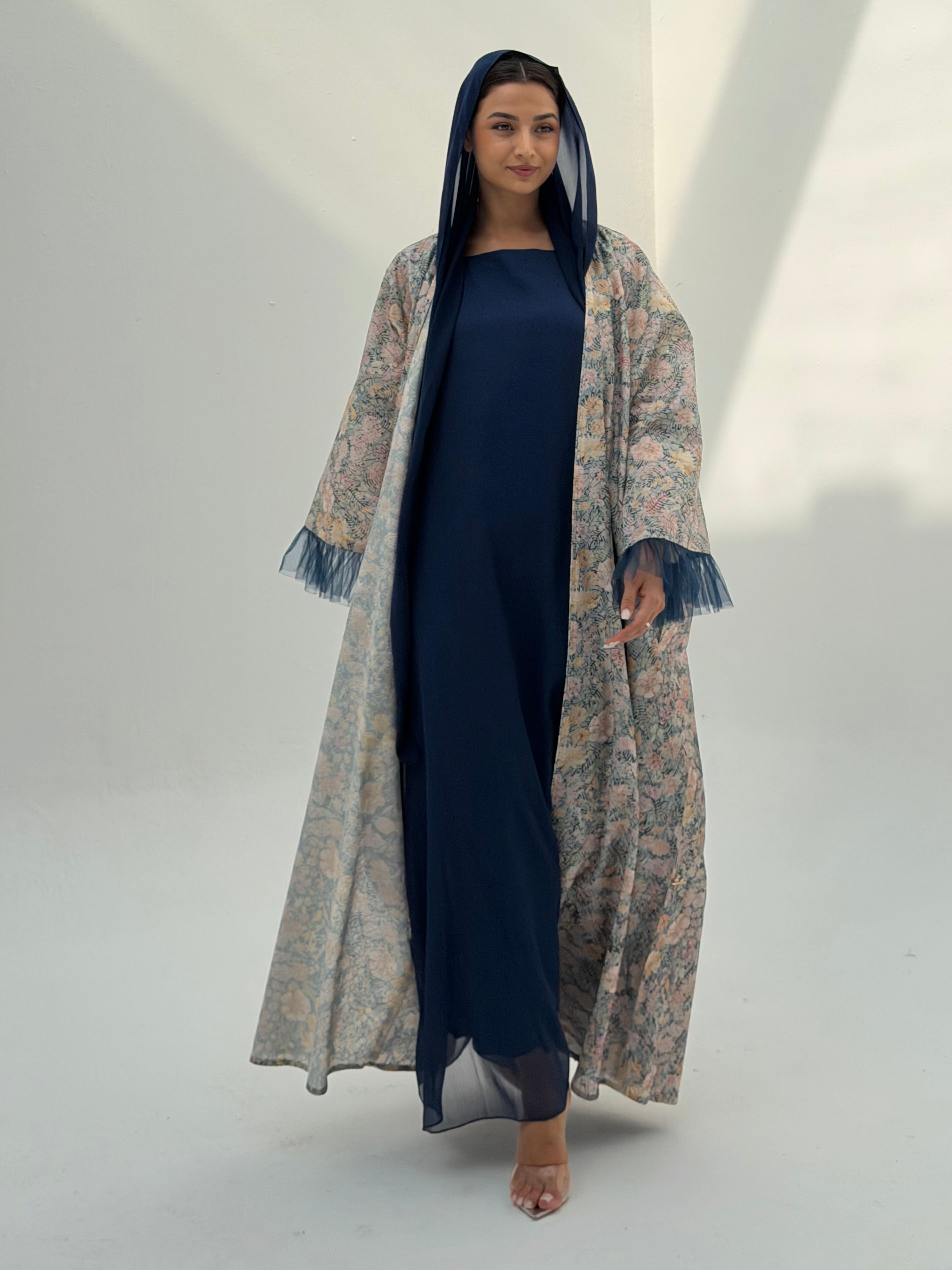 Ruffle  ( Abaya + under abaya dress with Sheila )