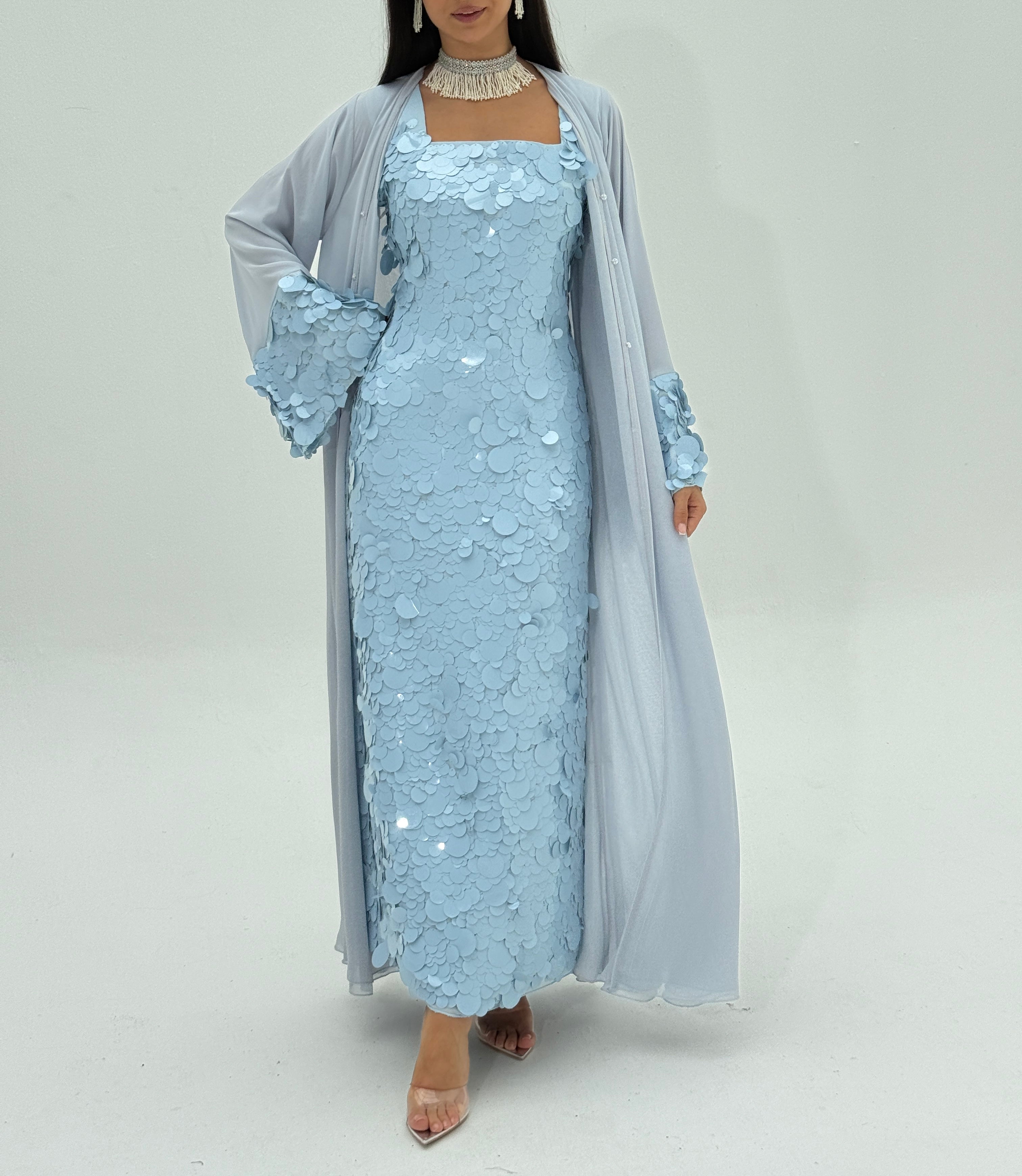 Miar ( Abaya with dress & sheila )