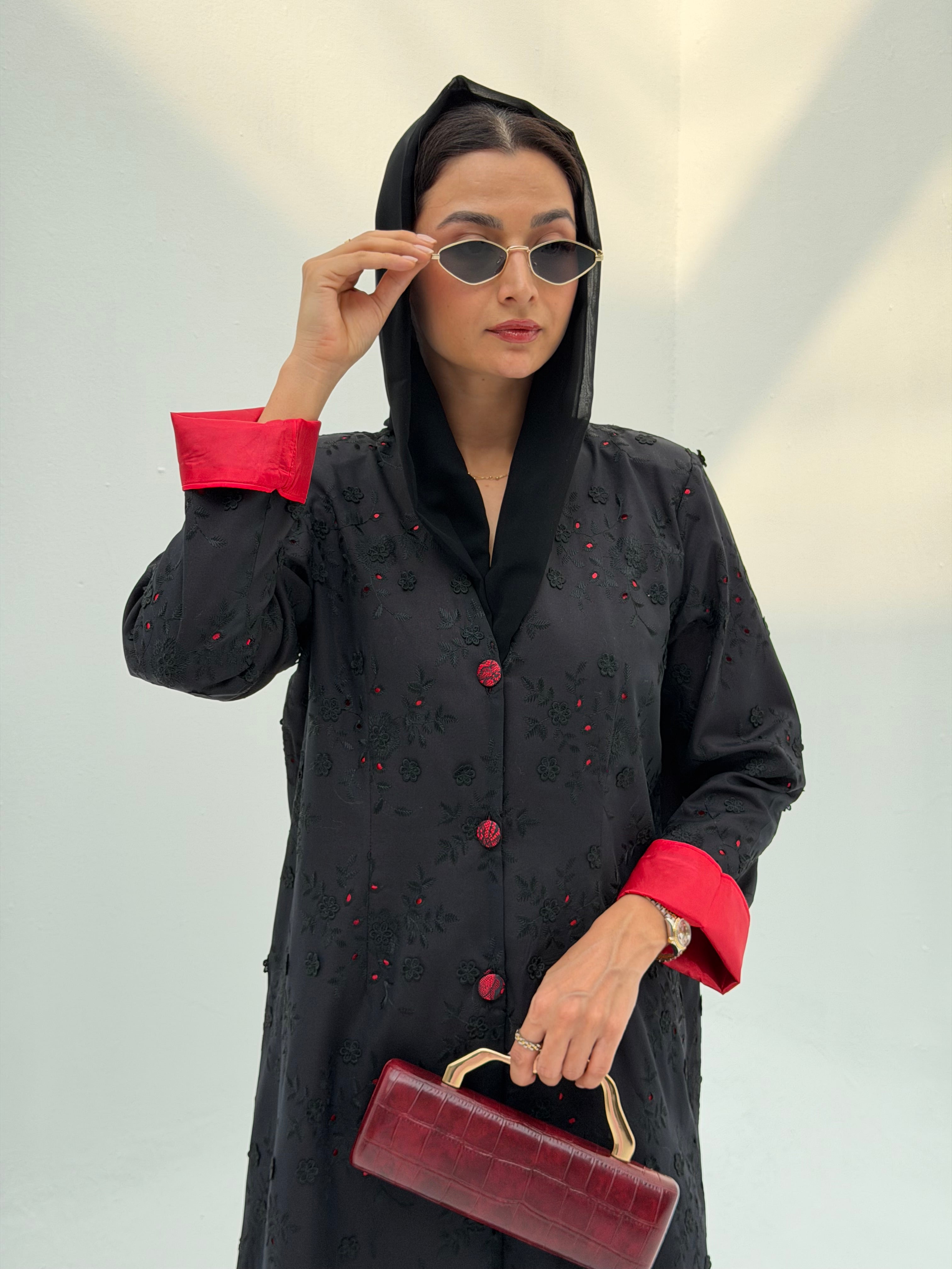 Ruby Touch ( Abaya with Sheila )