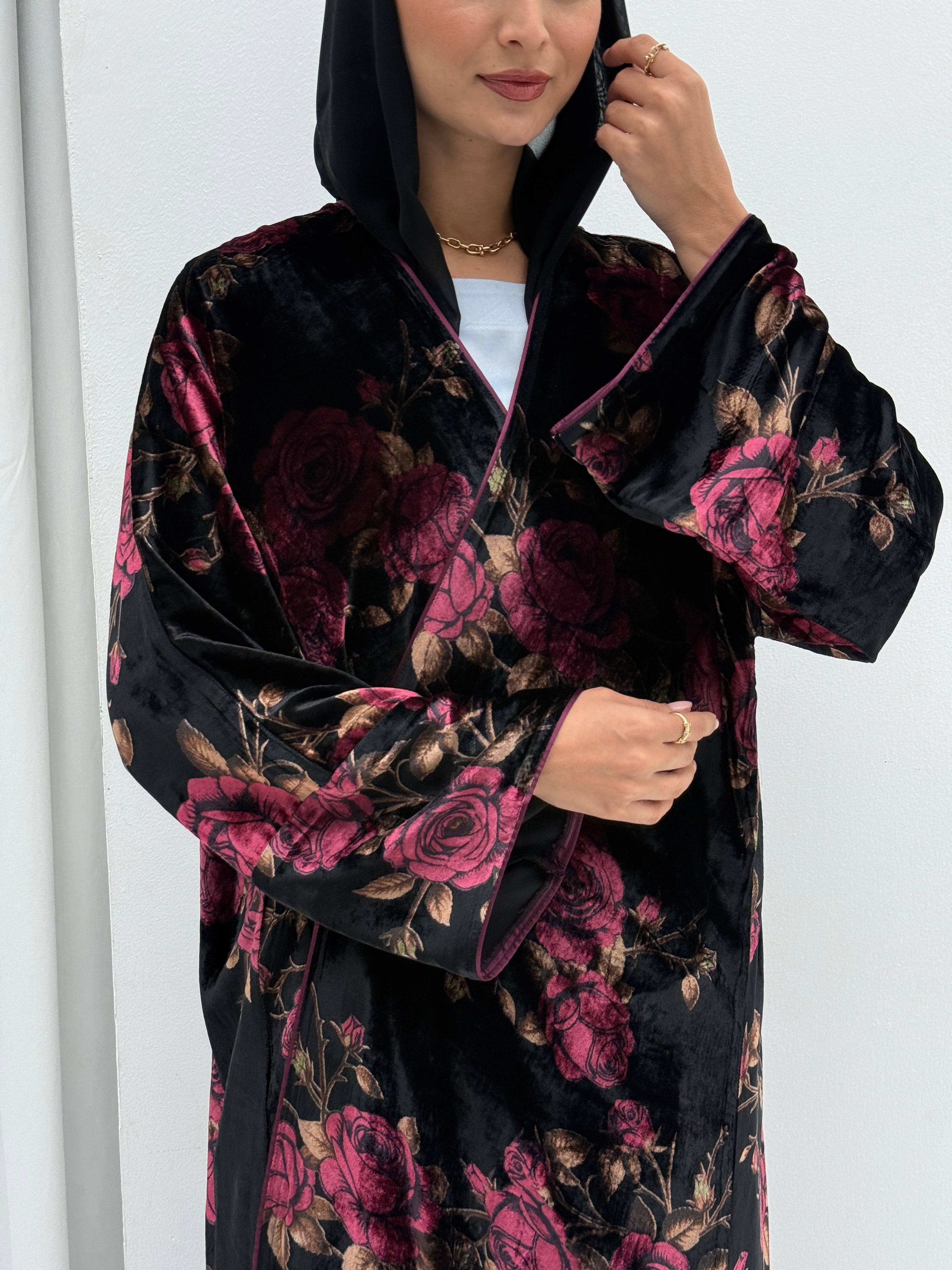 Velvet Embrace Abaya