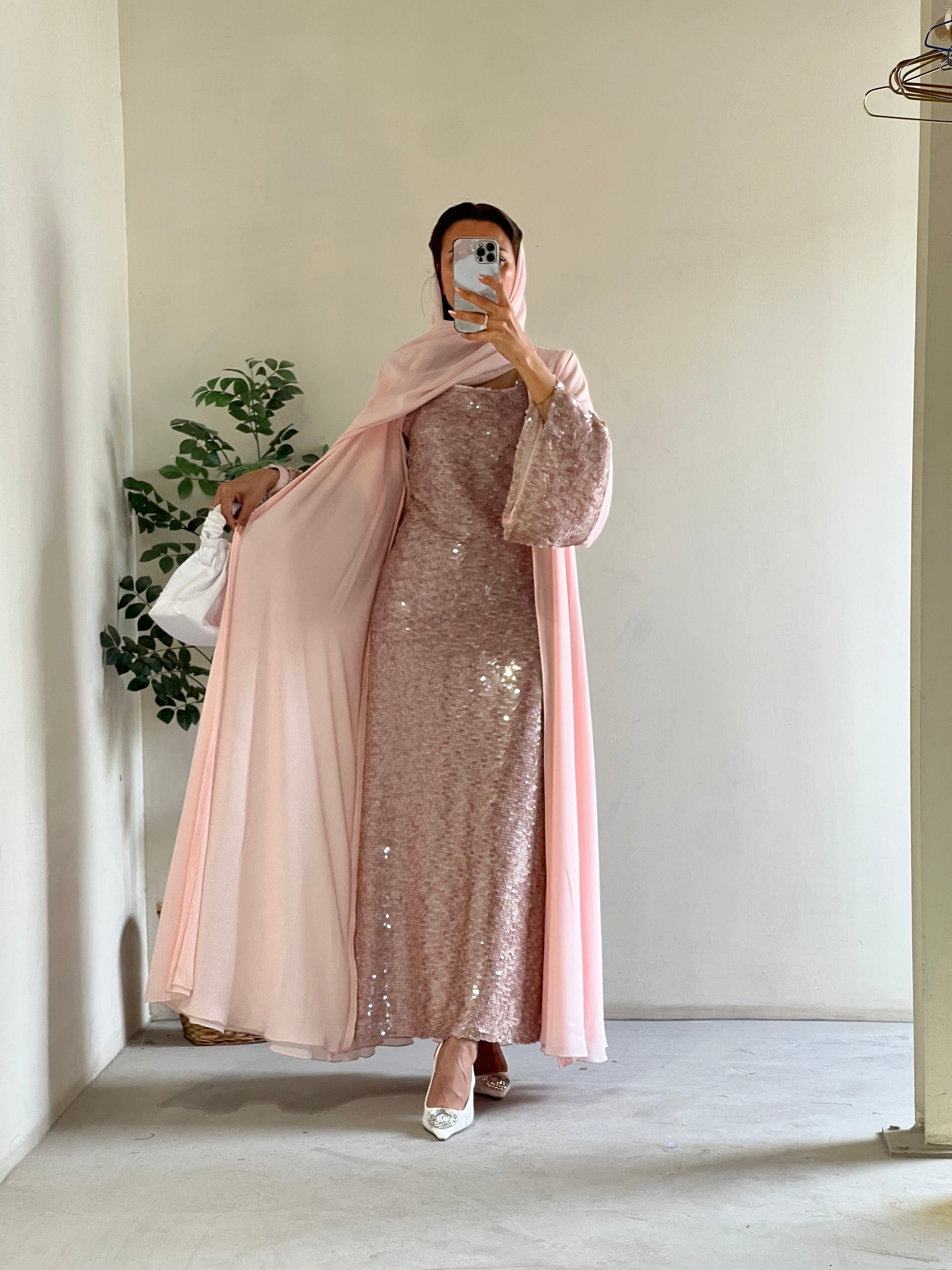 Miar ( Abaya with dress & sheila )