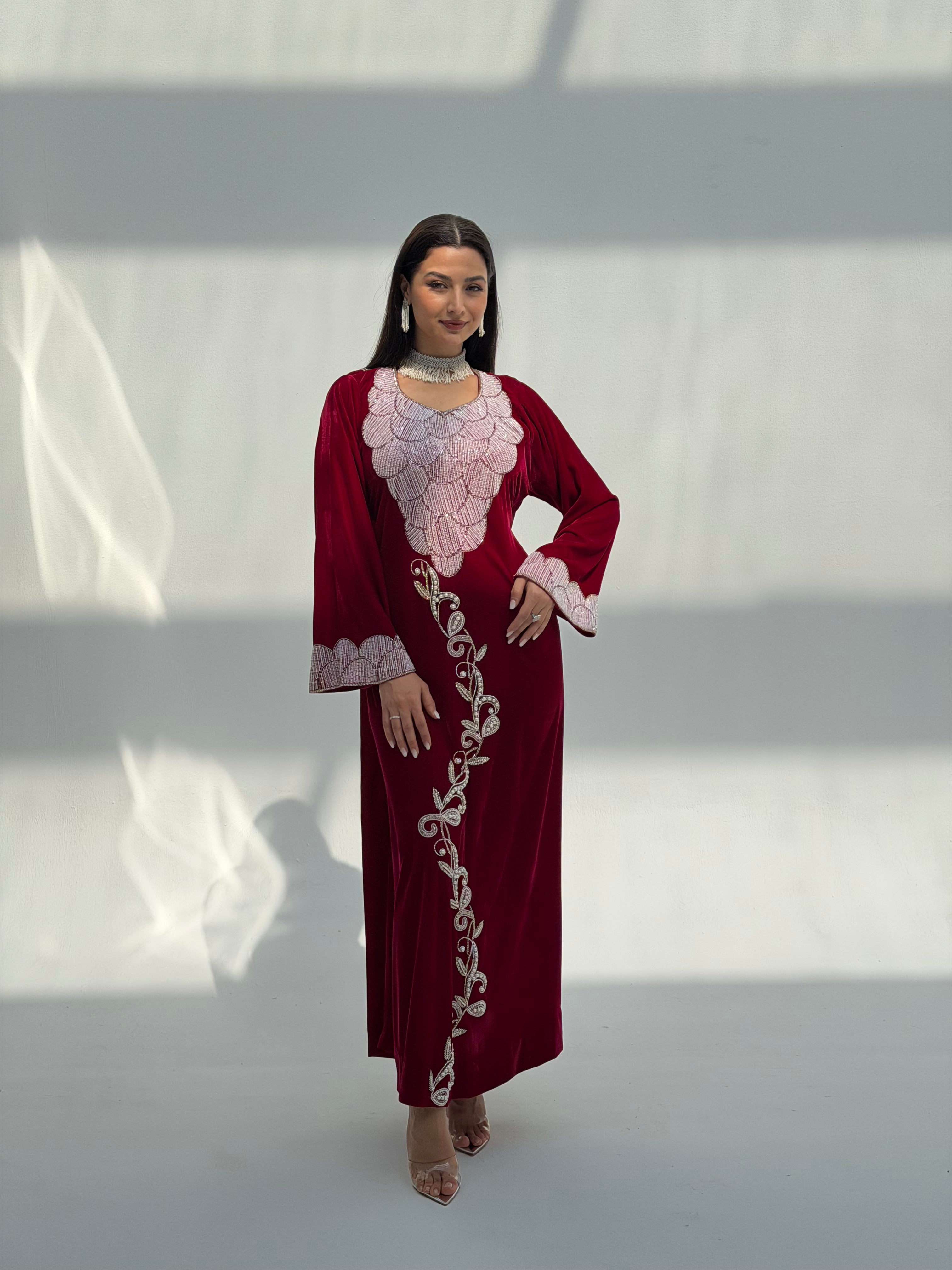 Shamma ( Velvet Dress With Tule Sheila)