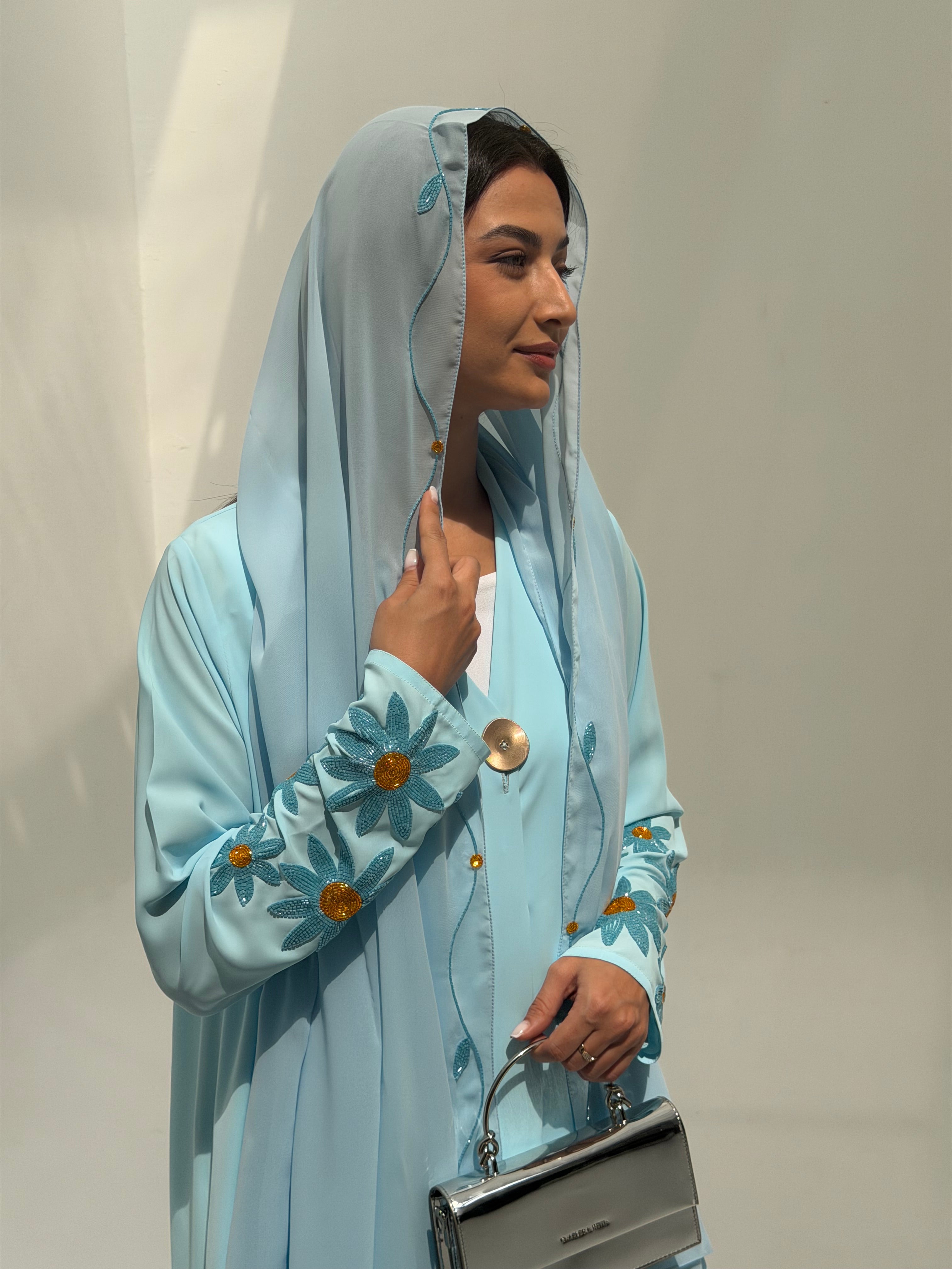 Plumeria ( Abaya with Sheila )