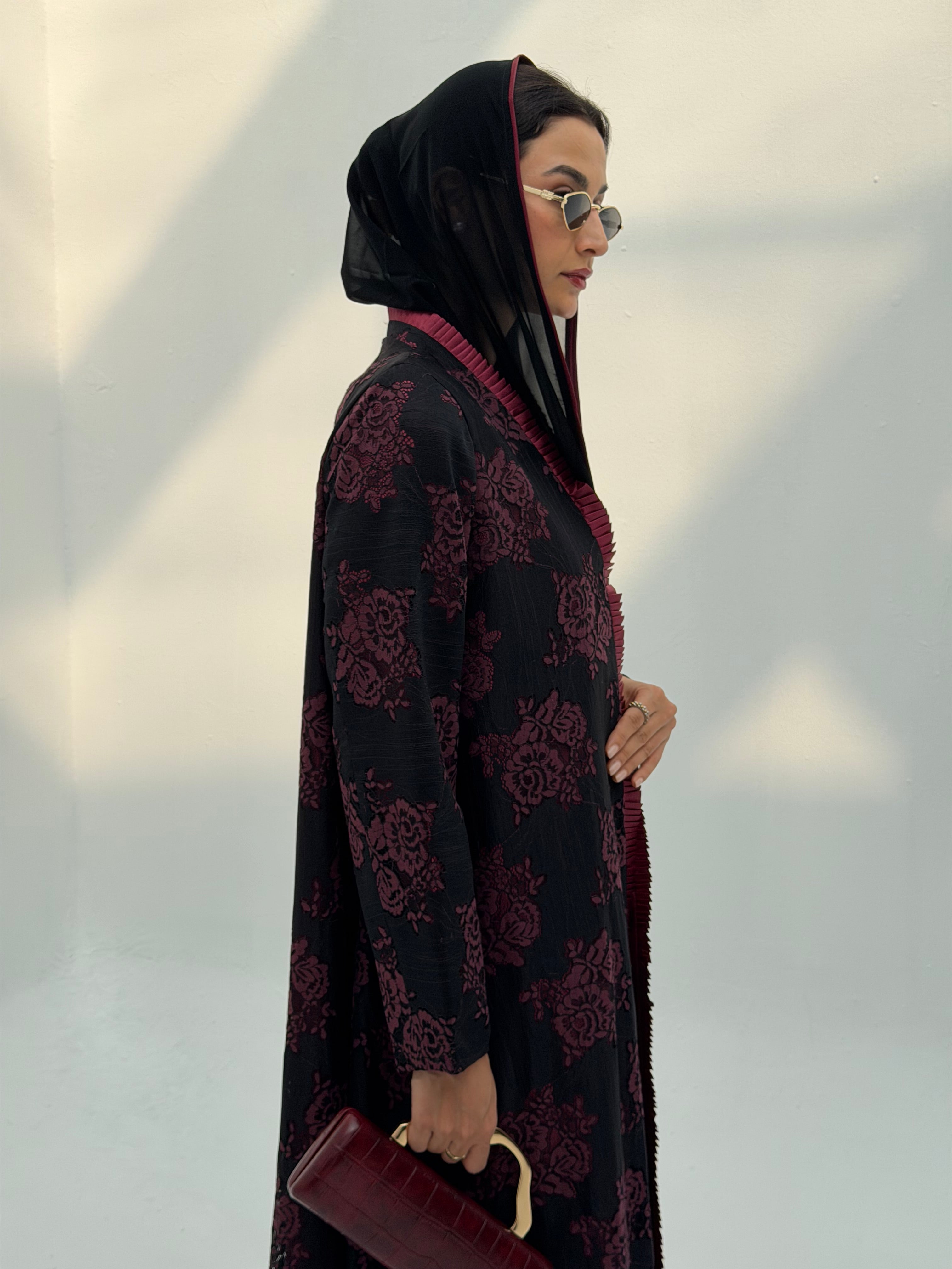 Midnight Rose ( Abaya with Sheila )