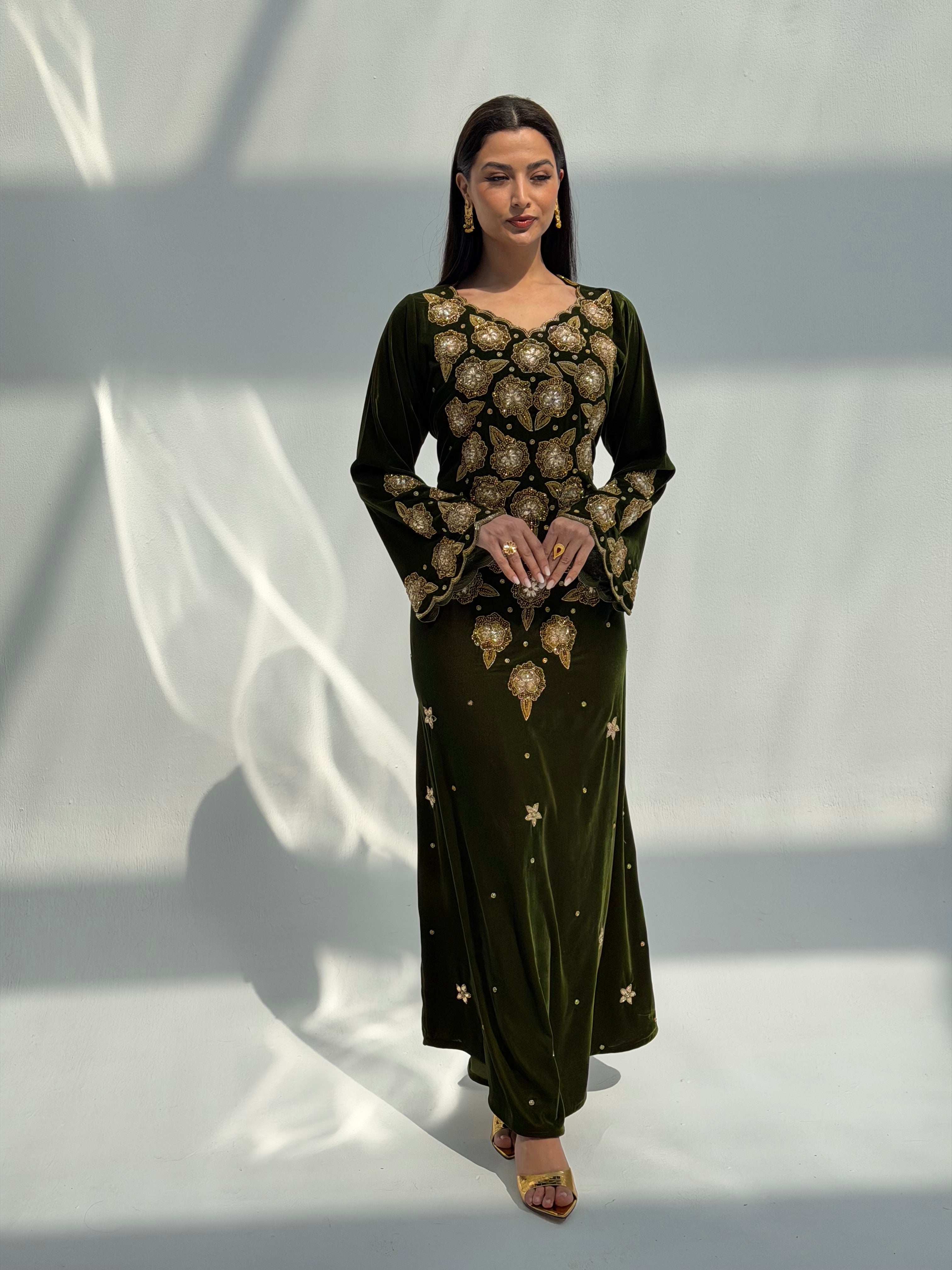 Mitha ( Velvet Dress With Bisht Tule & Tule Sheila )