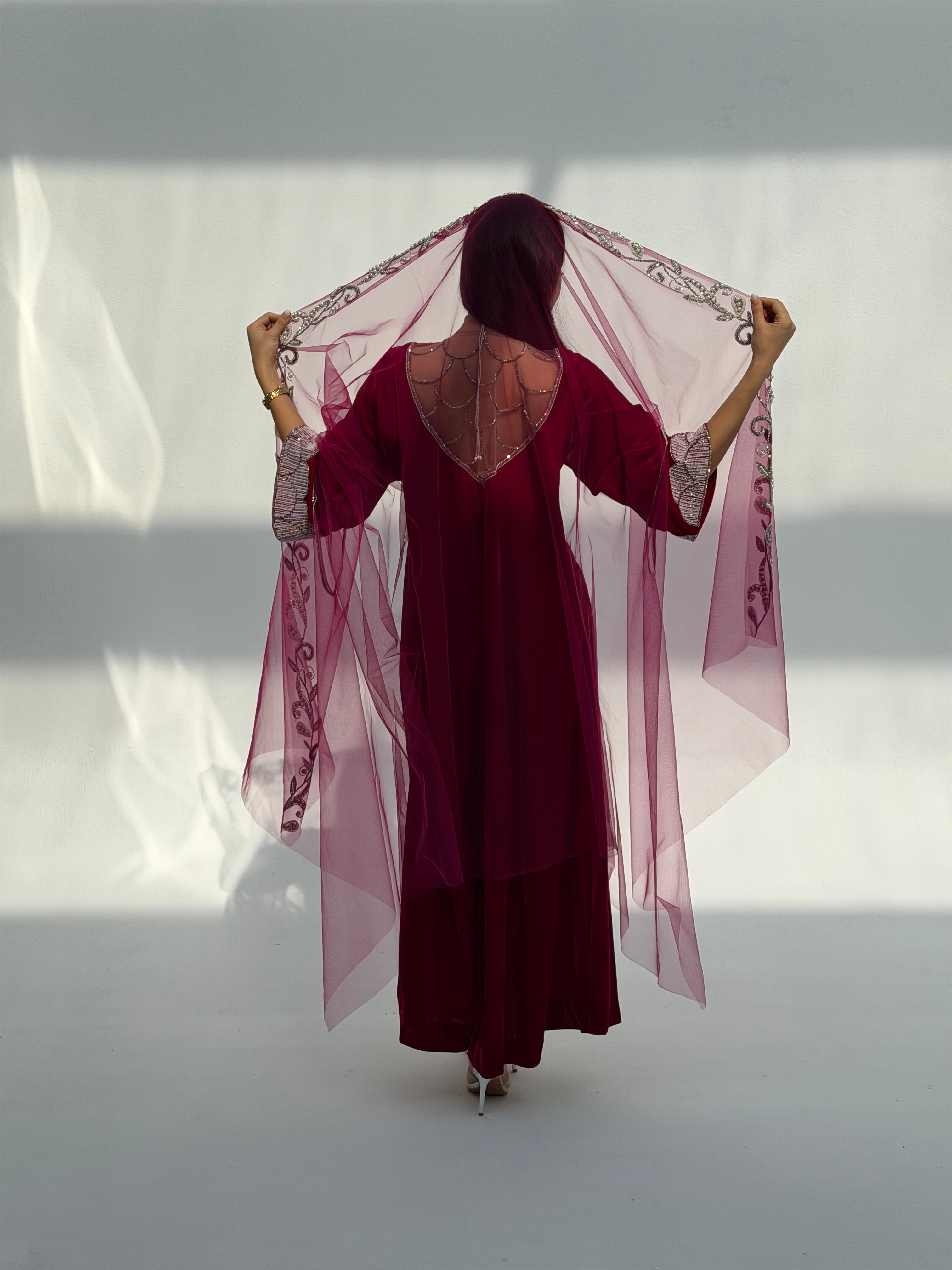 Shamma ( Velvet Dress With Tule Sheila)