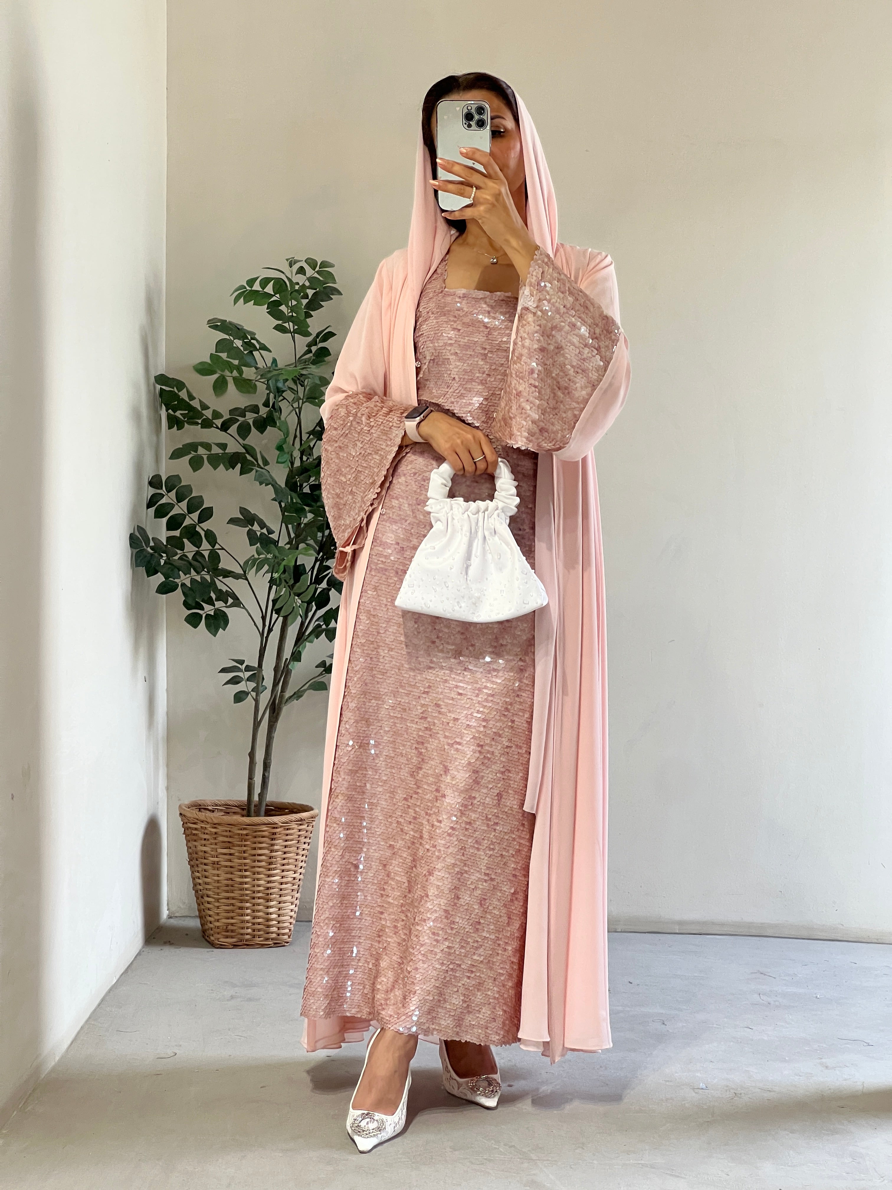 Miar ( Abaya with dress & sheila )