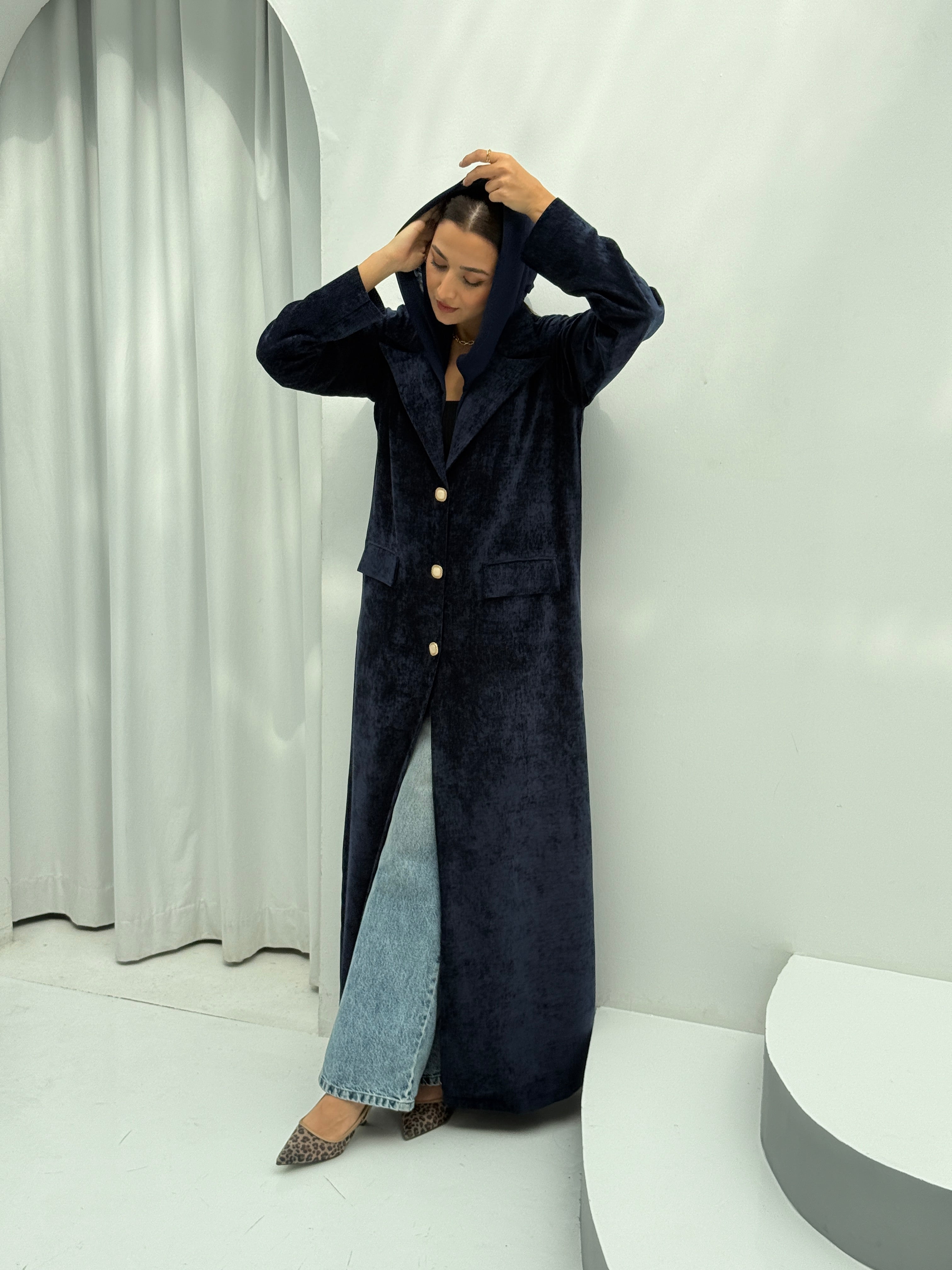 Winter Elegance Abaya