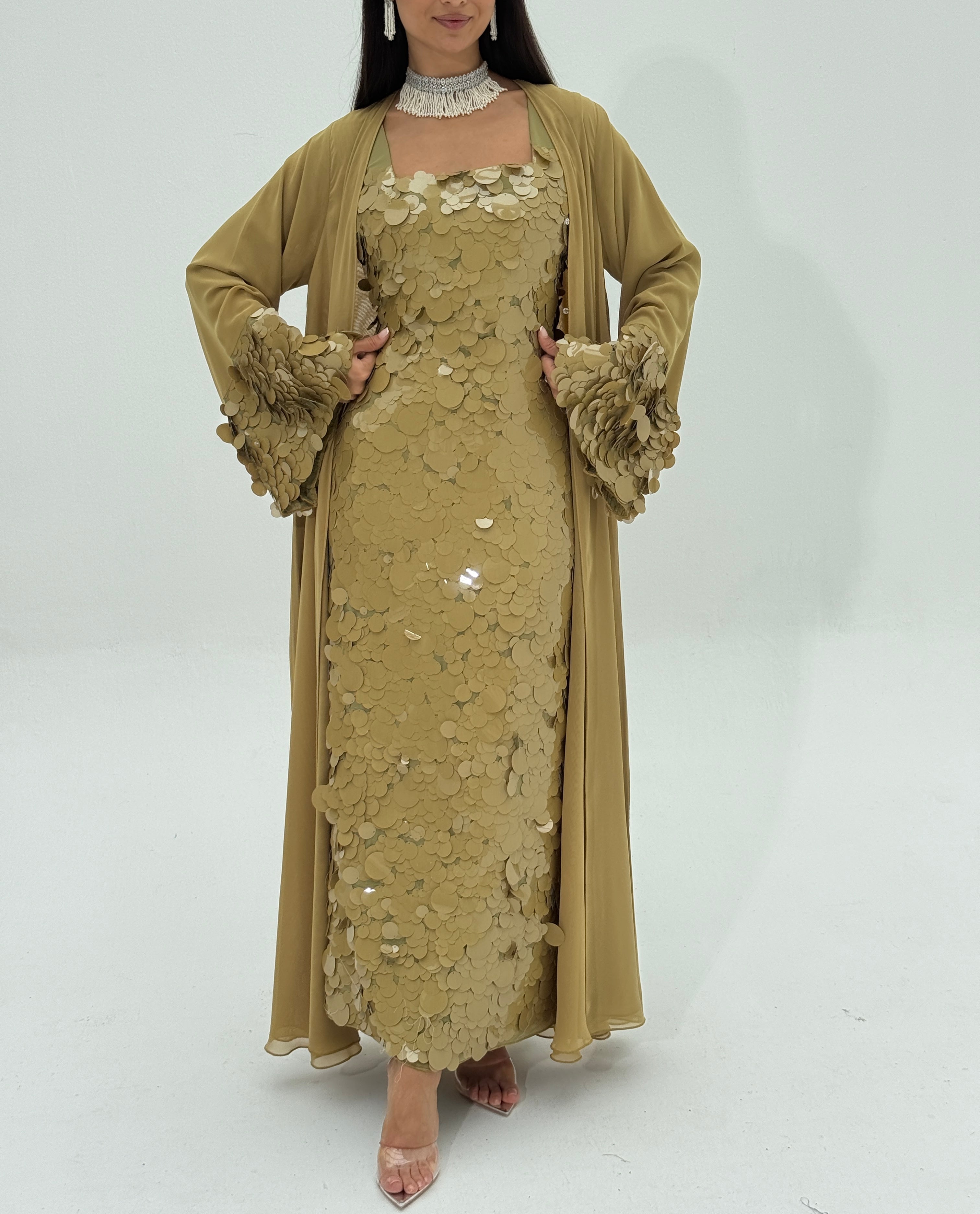 Miar ( Abaya with dress & sheila )