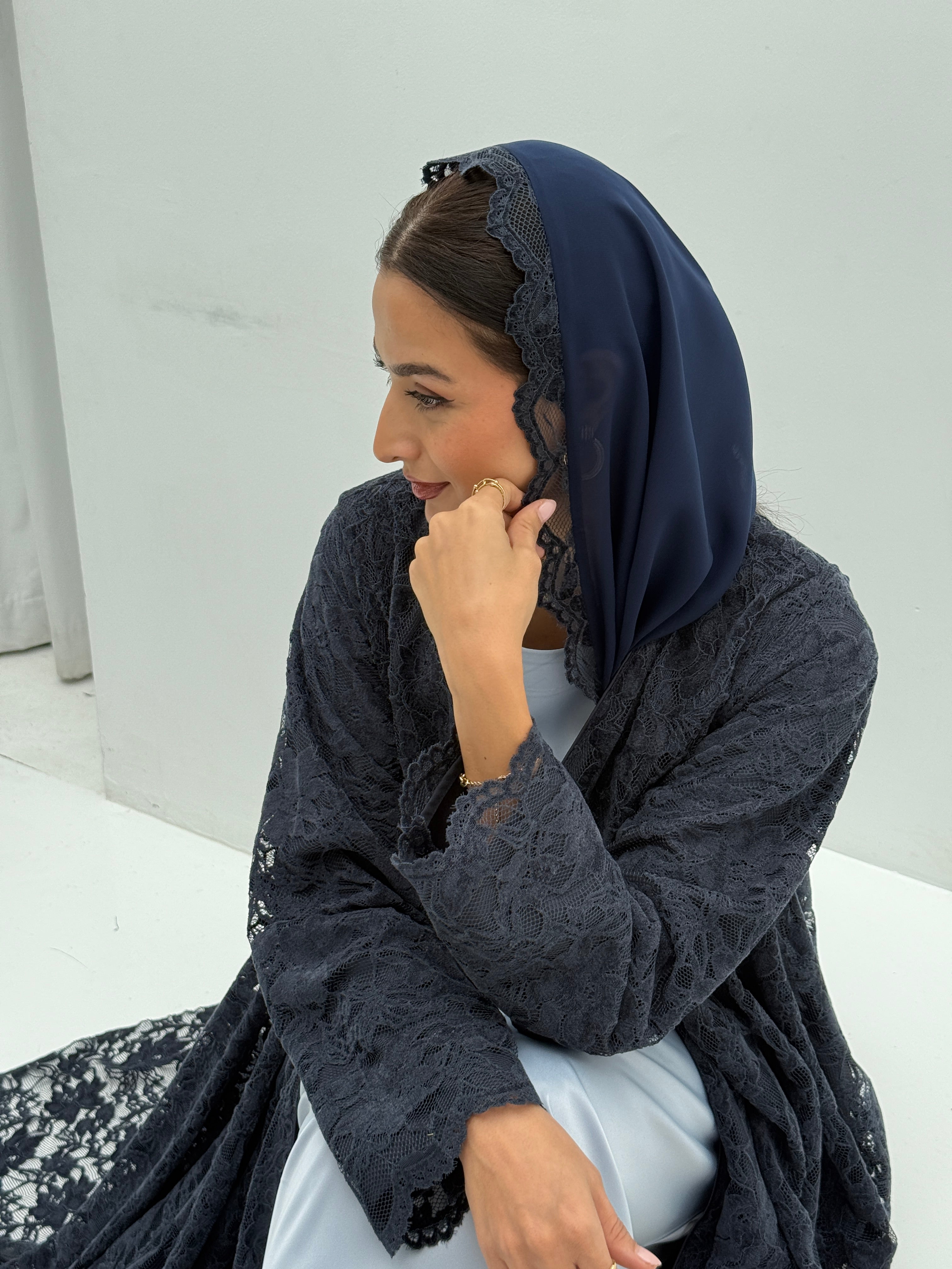 Winter Night Velvet Abaya