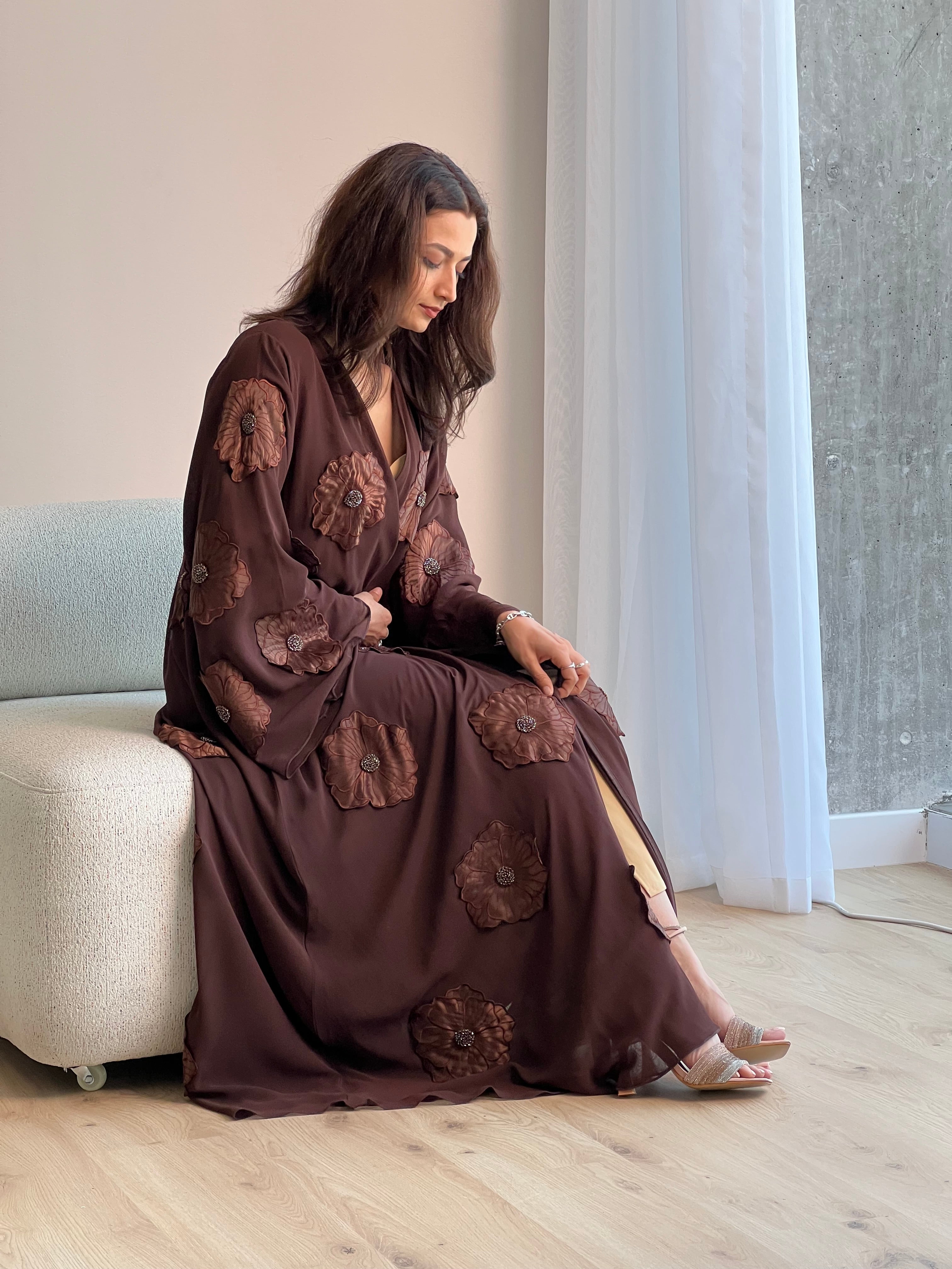 569 Abaya With Sheilla