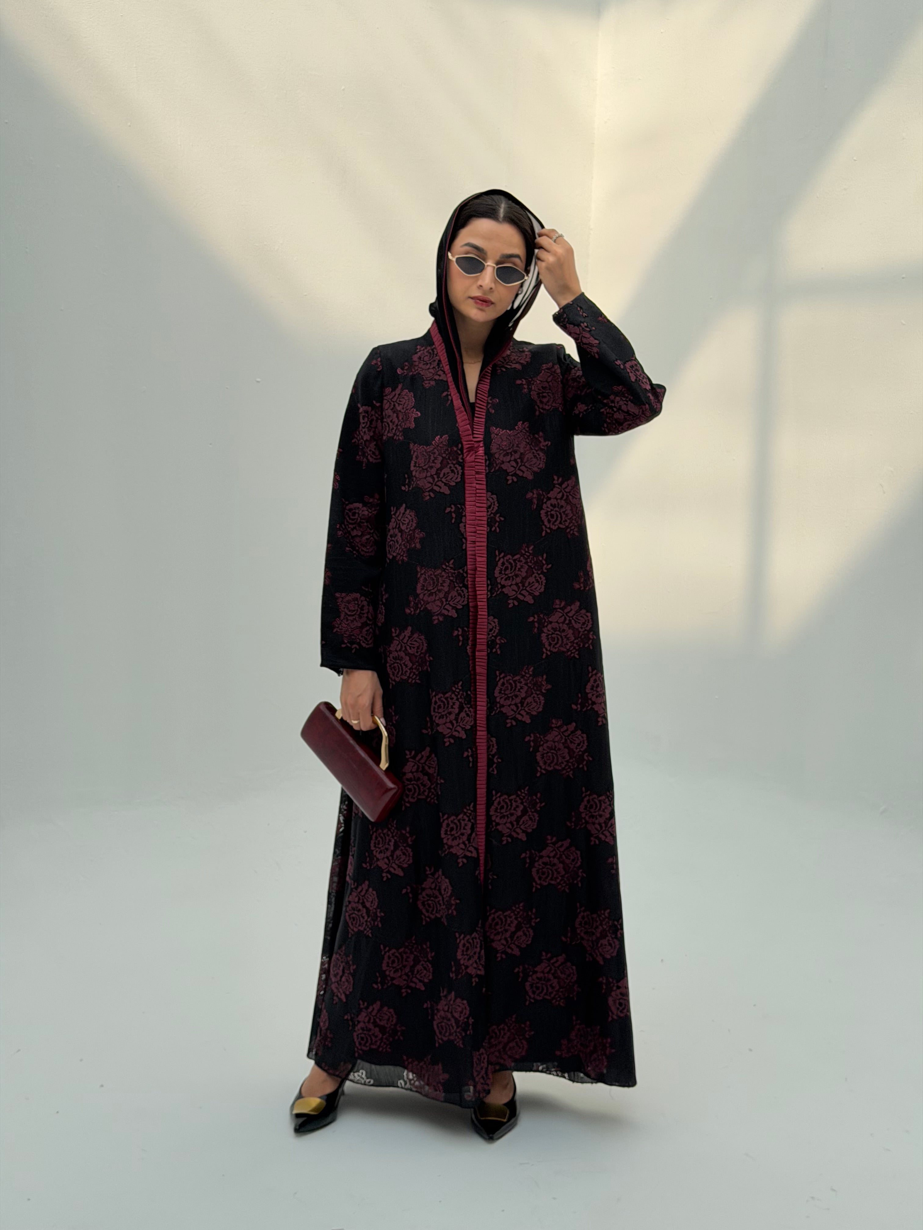 Midnight Rose ( Abaya with Sheila )