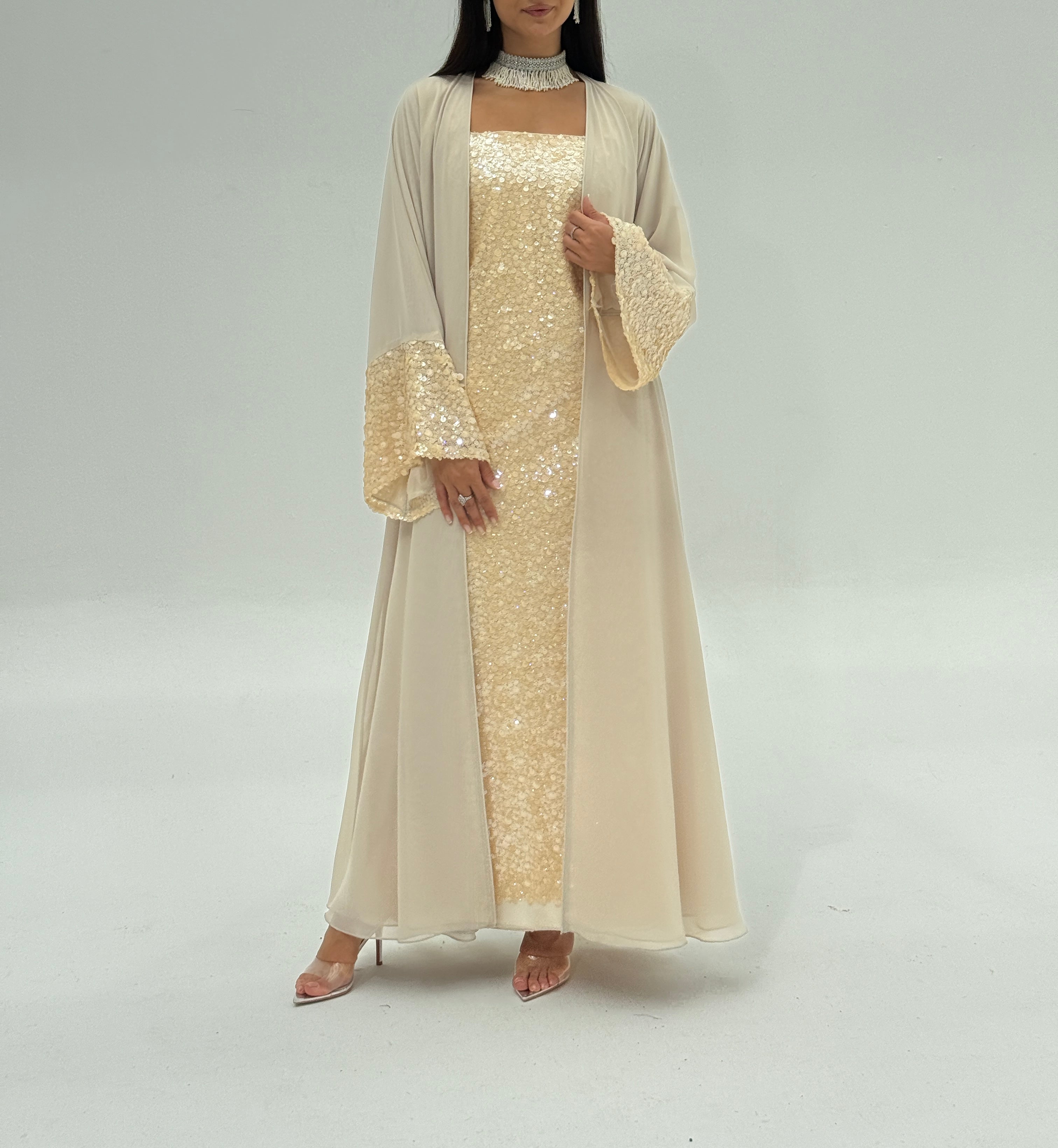 Miar ( Abaya with dress & sheila )