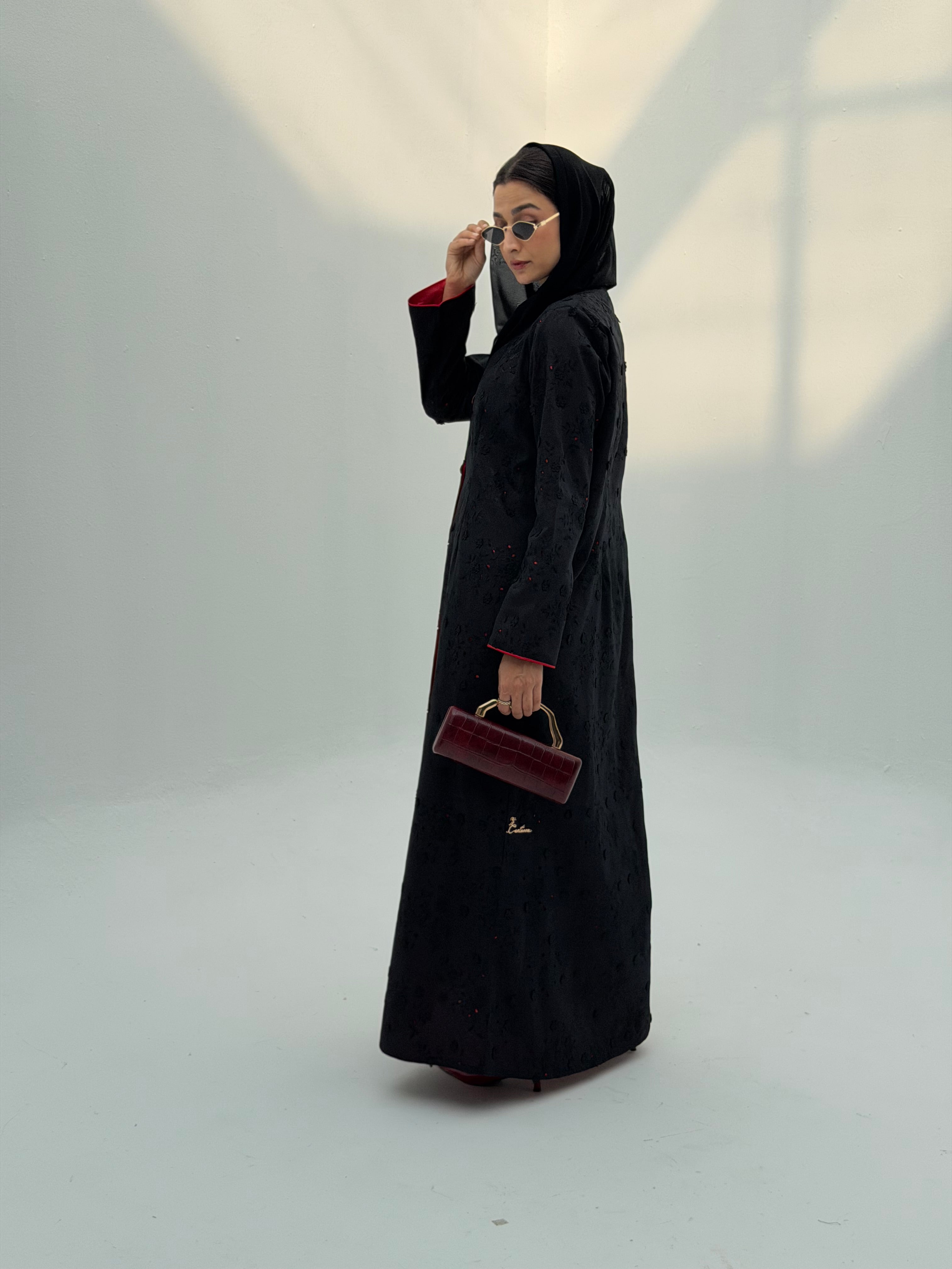 Ruby Touch ( Abaya with Sheila )